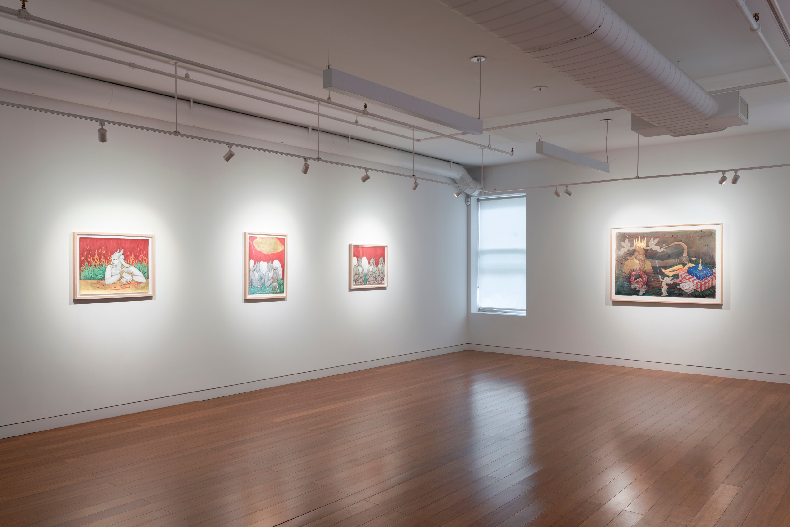 Khadim Ali, Birth of Demons, Installation View
