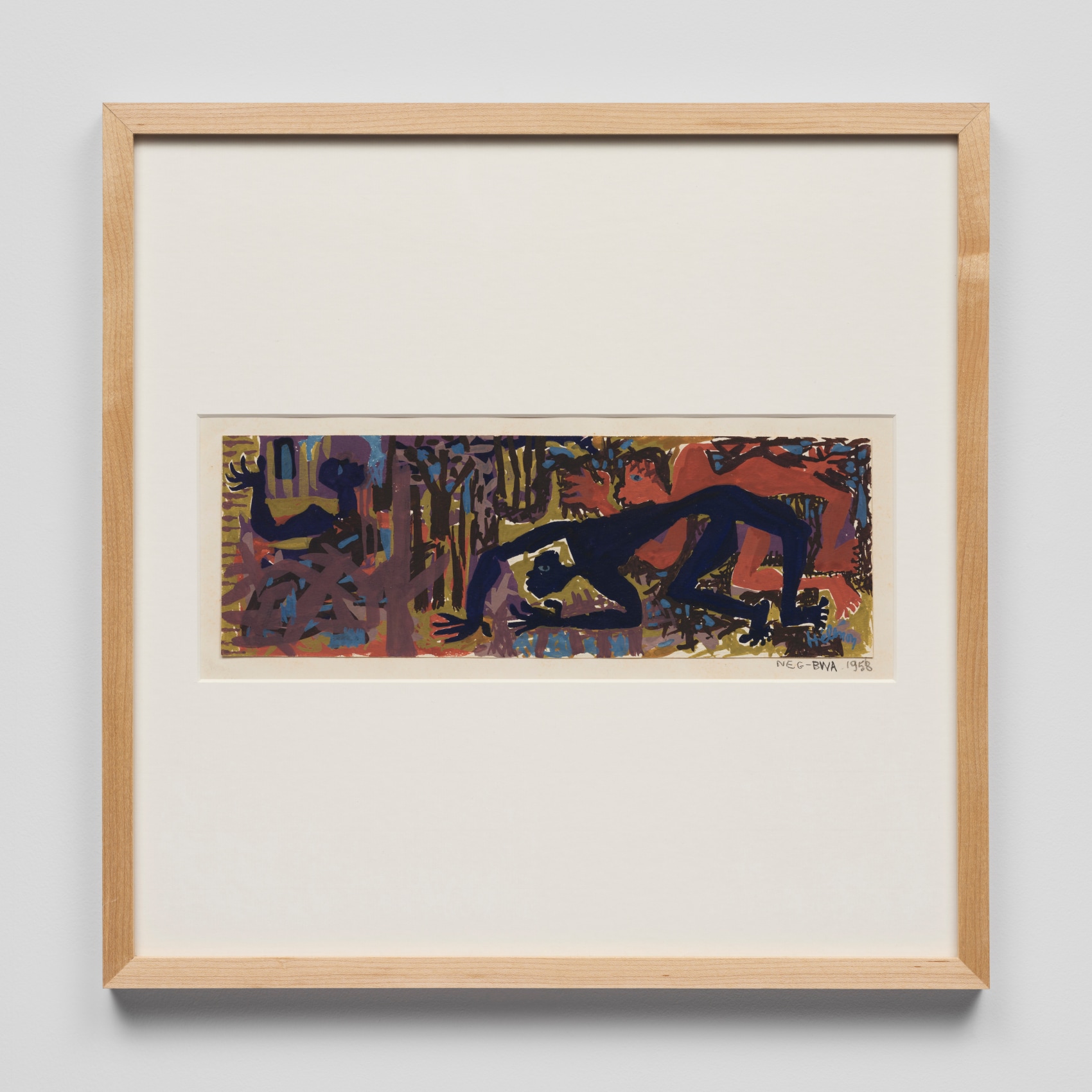 Small figurative work of Maroons