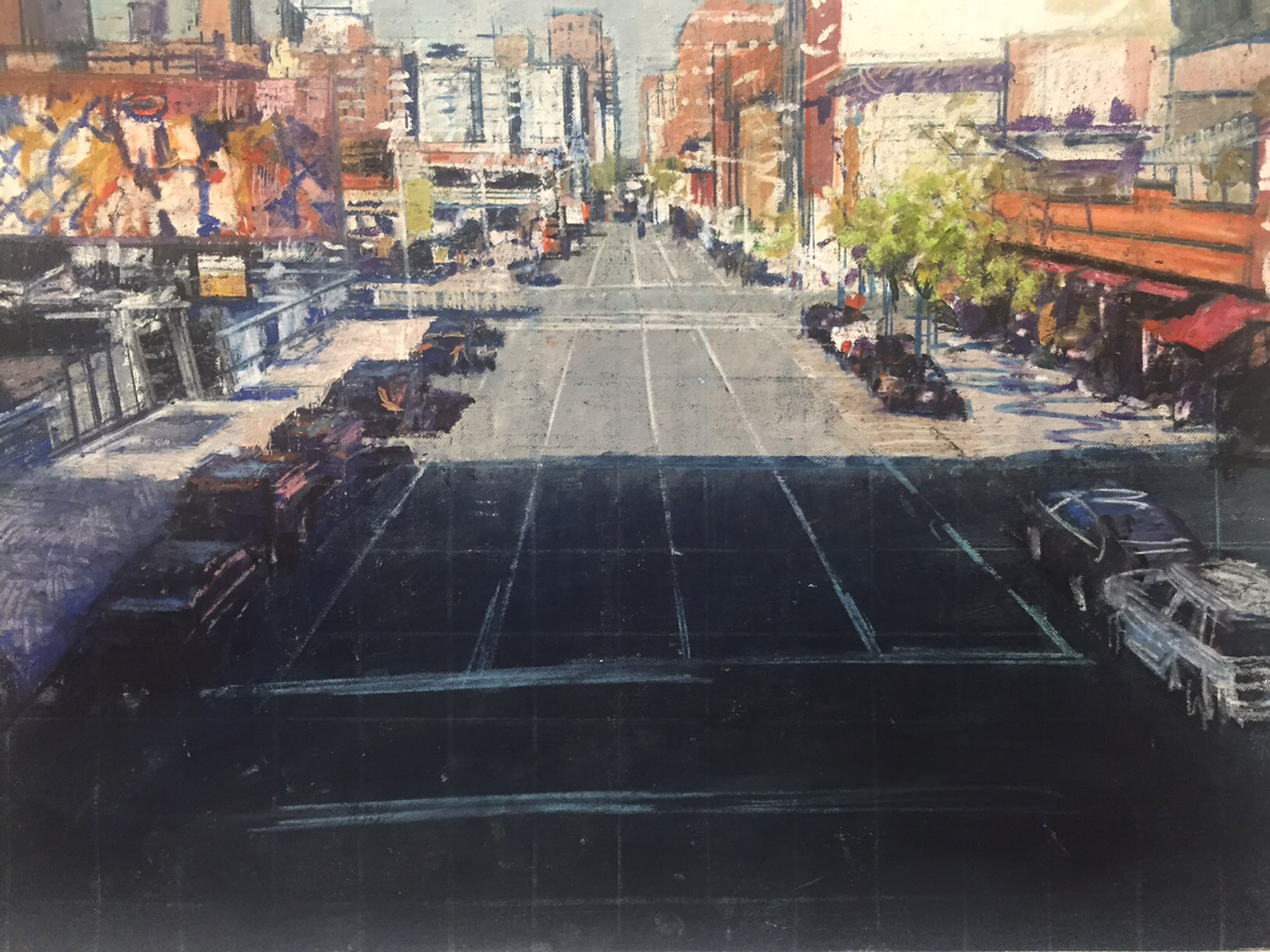 STREET SCENE (FROM THE HIGHLINE)