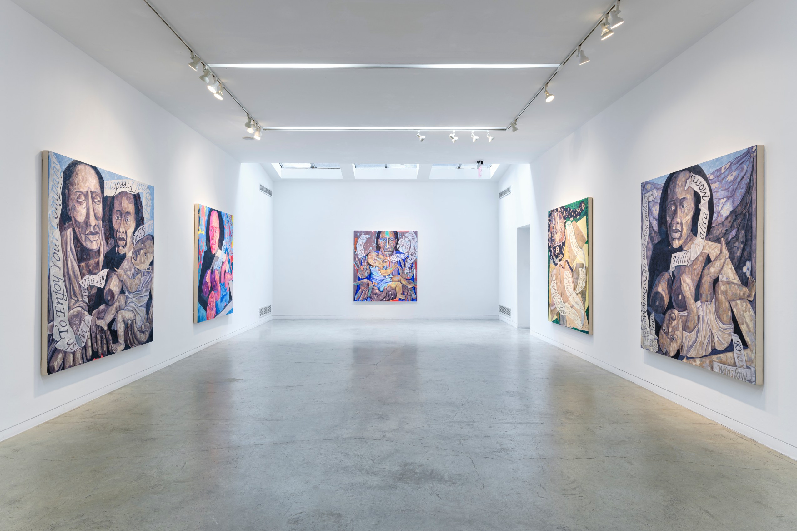 Installation view of exhibition