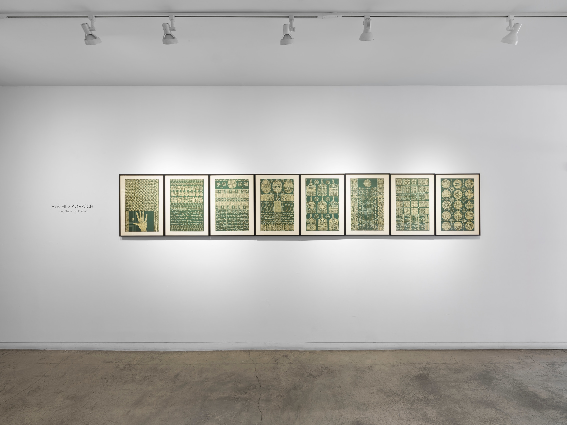 Installation view of exhibition