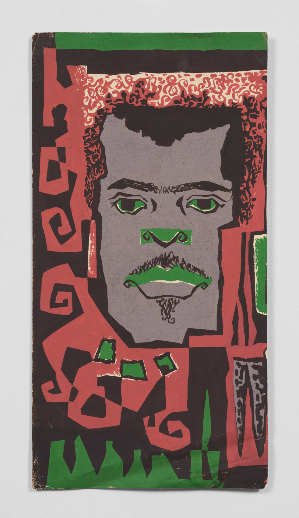 Self portrait of the artist