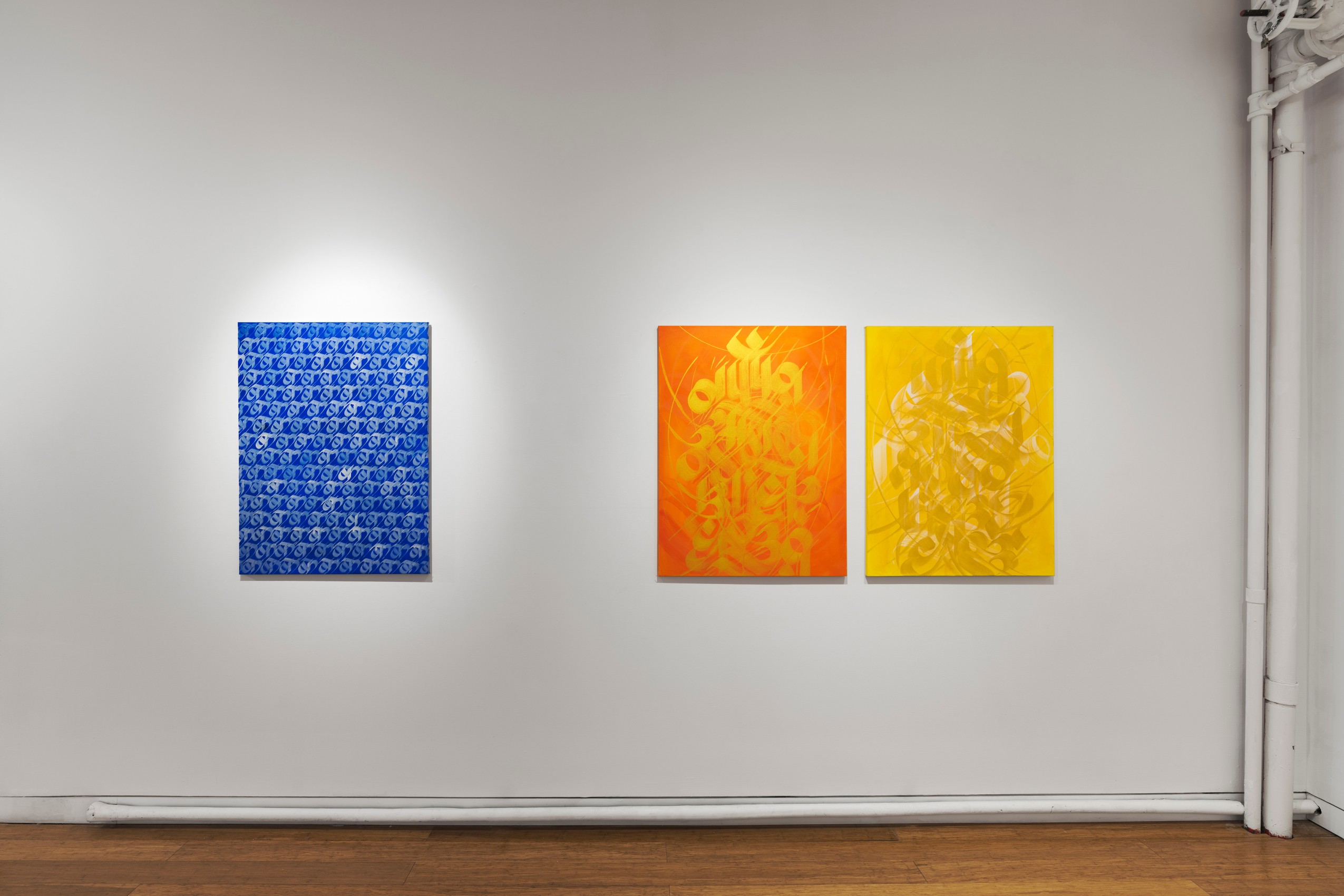 Installation view of exhibition