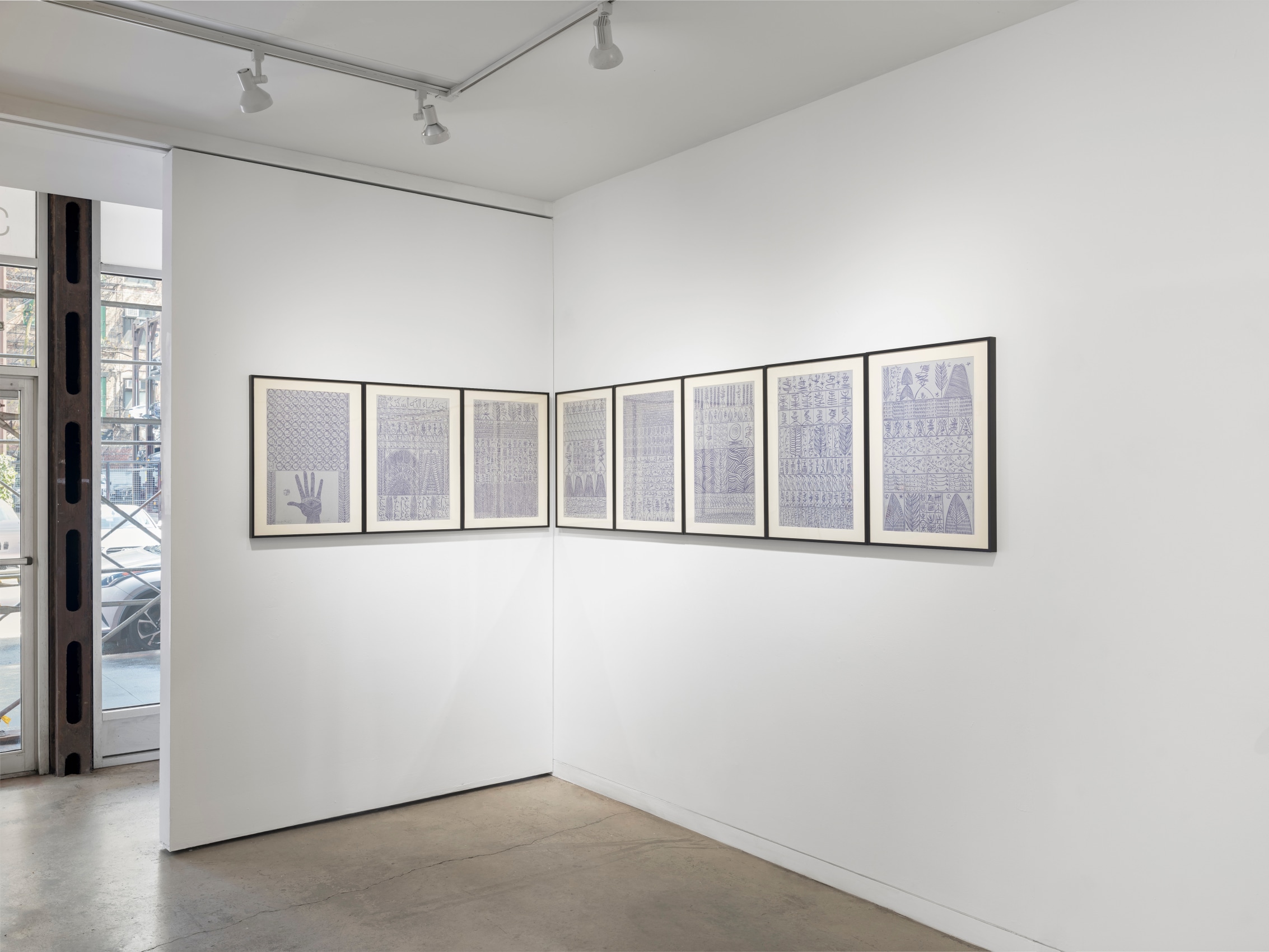 Installation view of exhibition