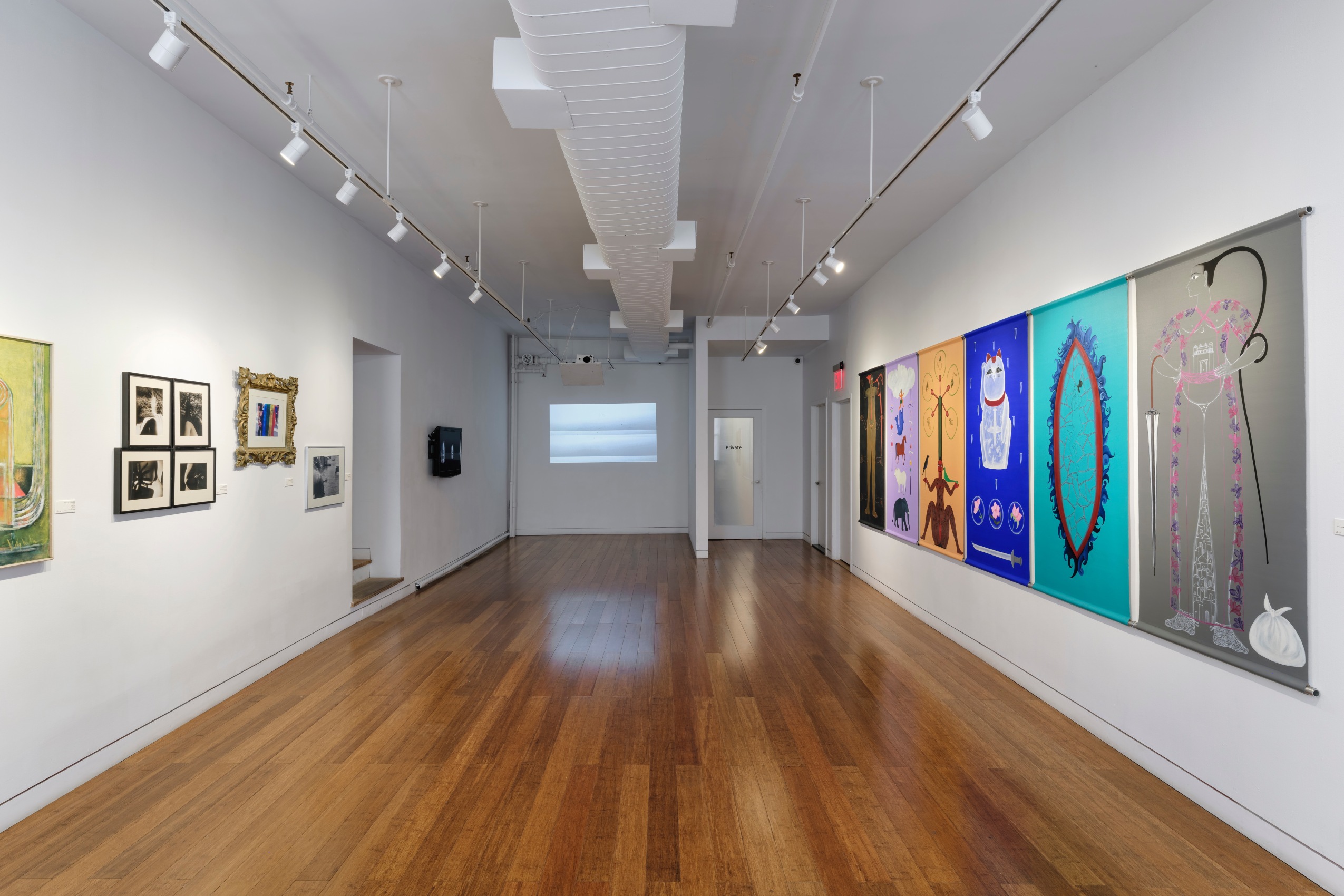 Installation view of exhibition