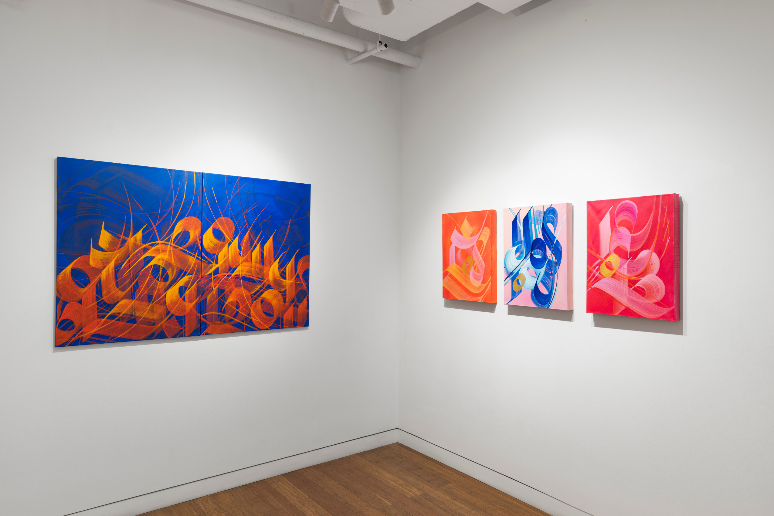 Installation view of exhibition