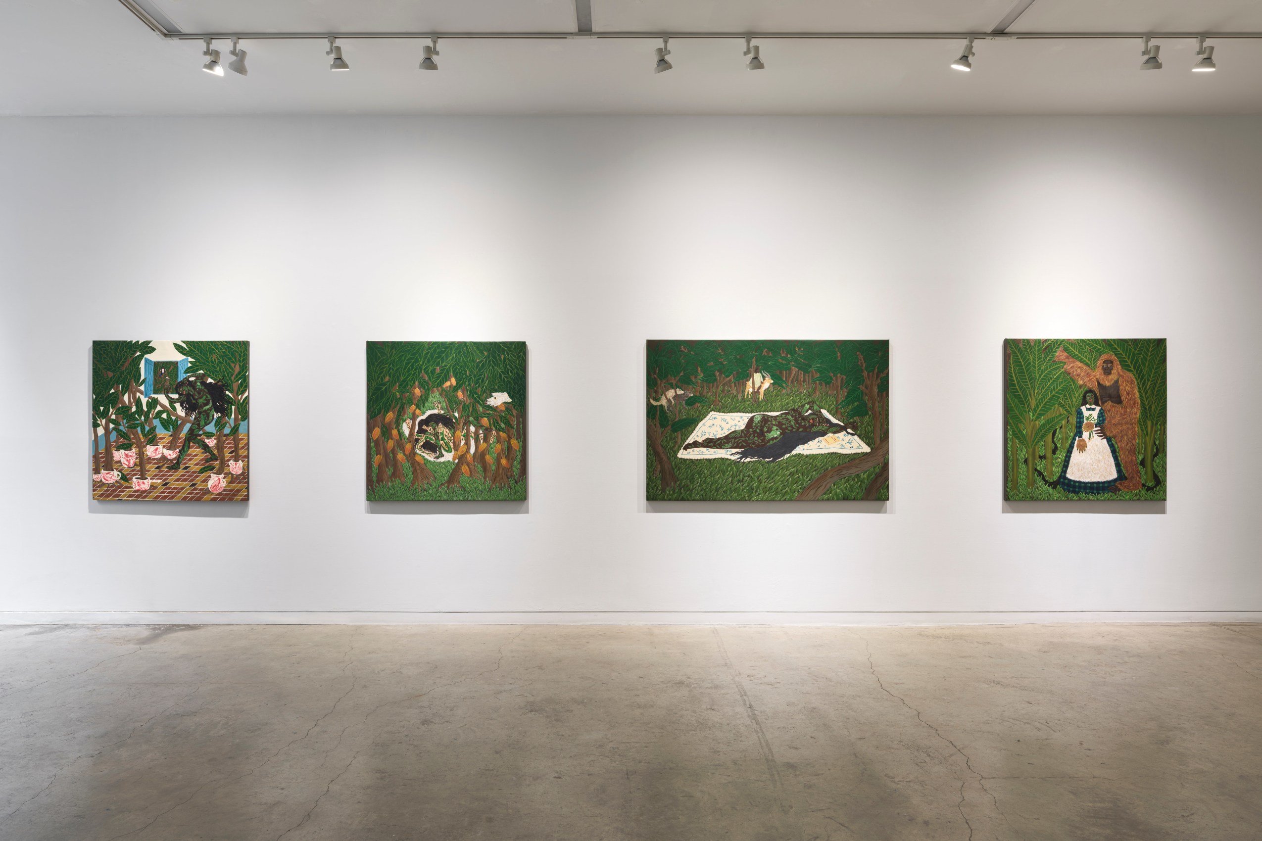 Installation view of exhibition
