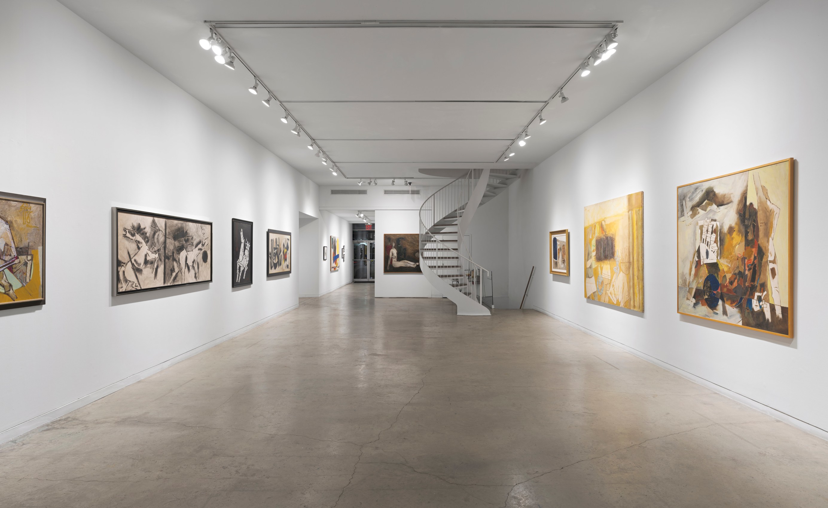 Installation view of exhibition