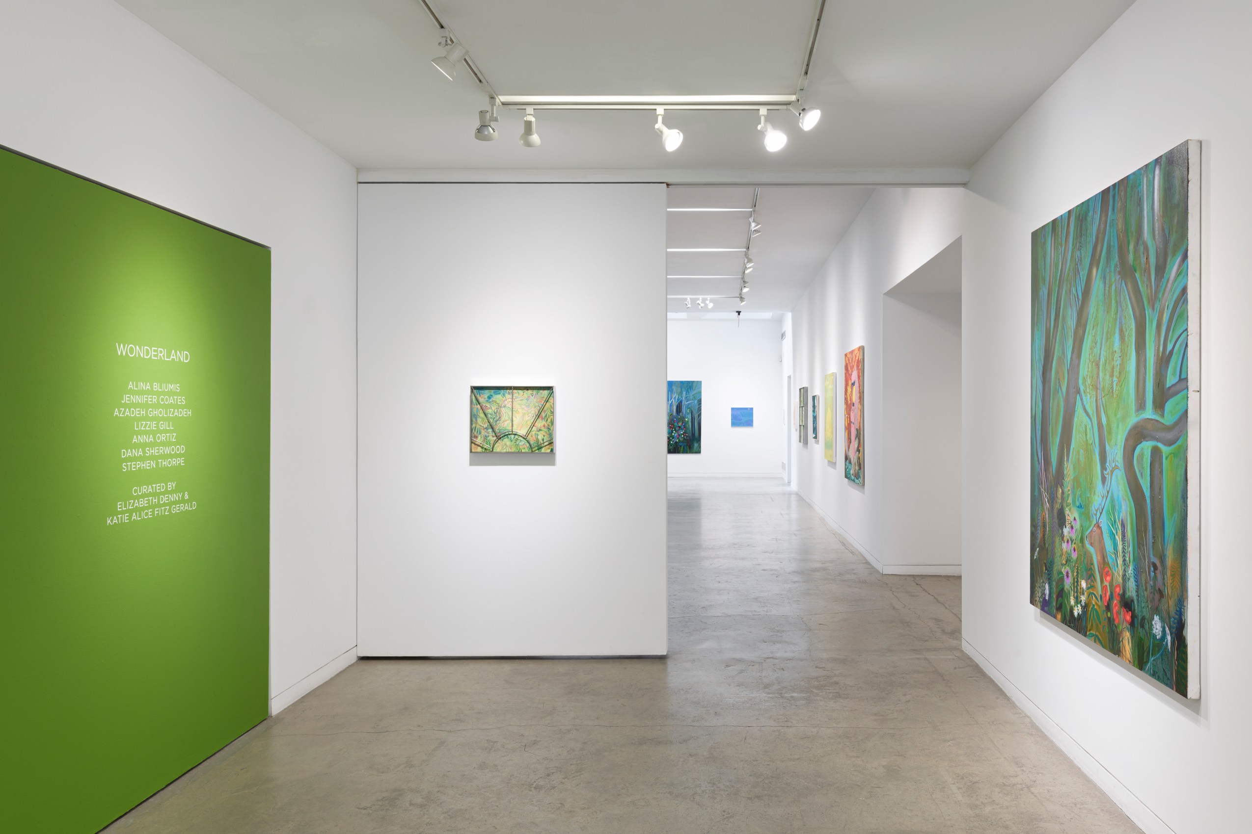 Installation view of exhibition