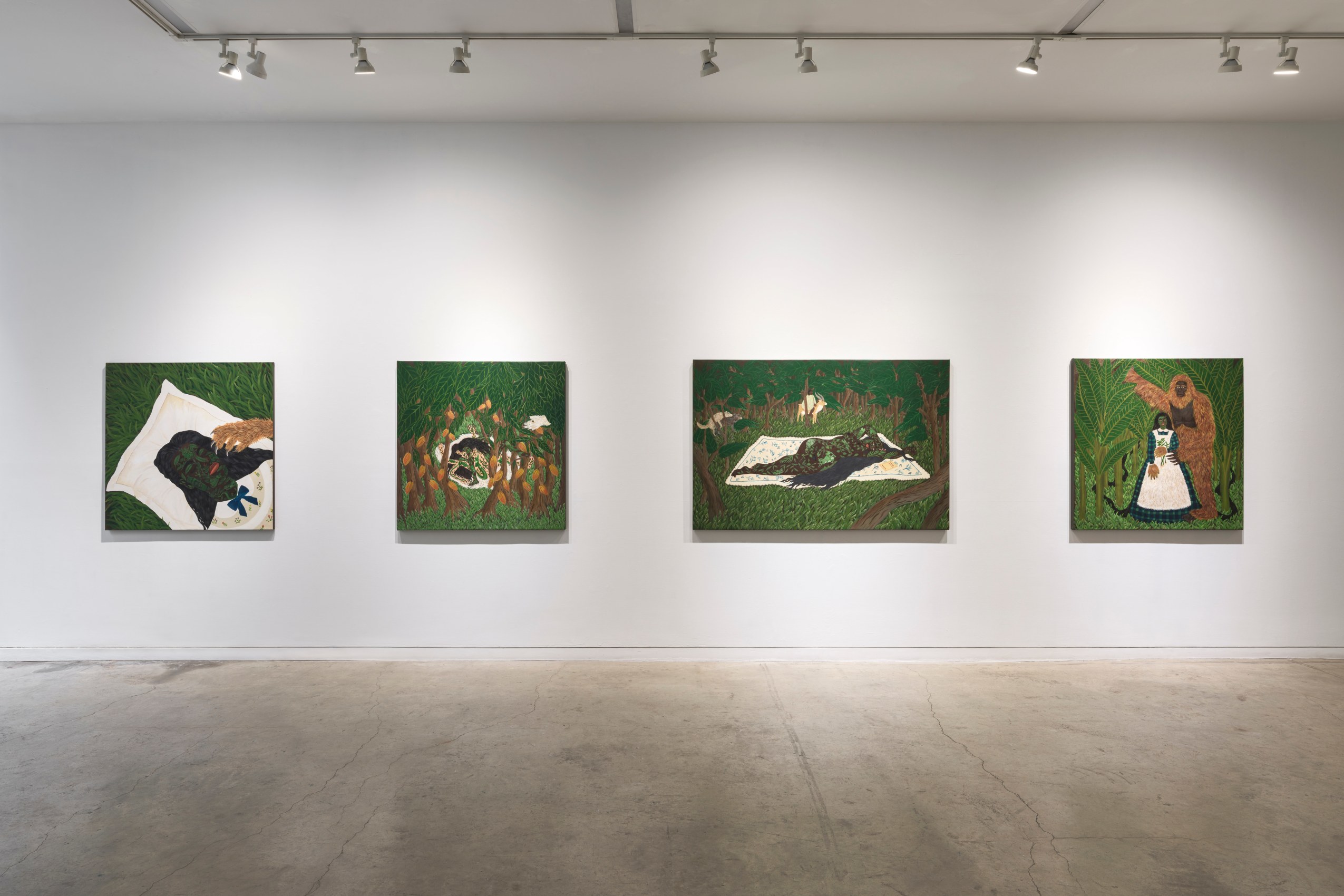 installation view of the exhibitions