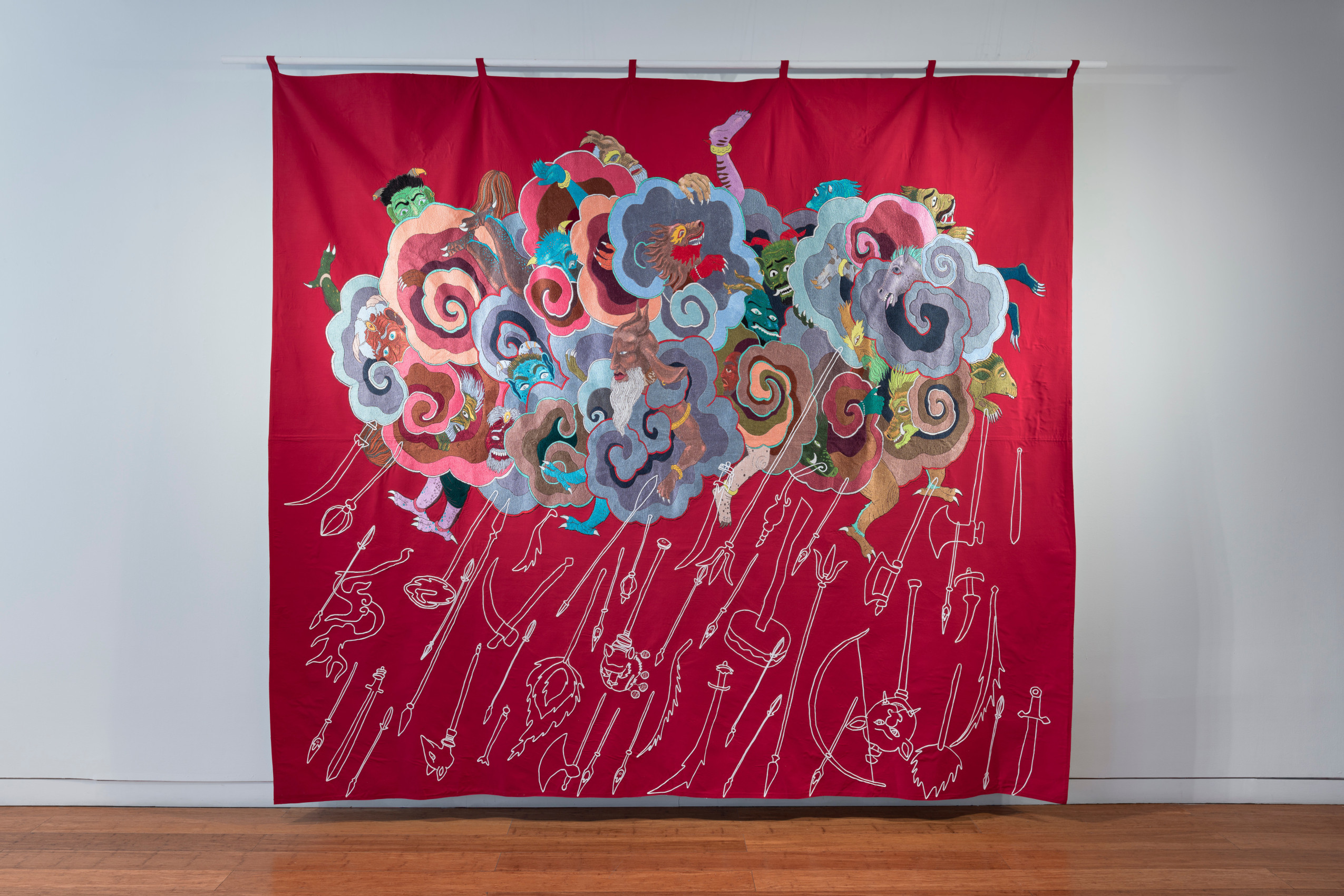 Khadim Ali, Birth of Demons, Installation View