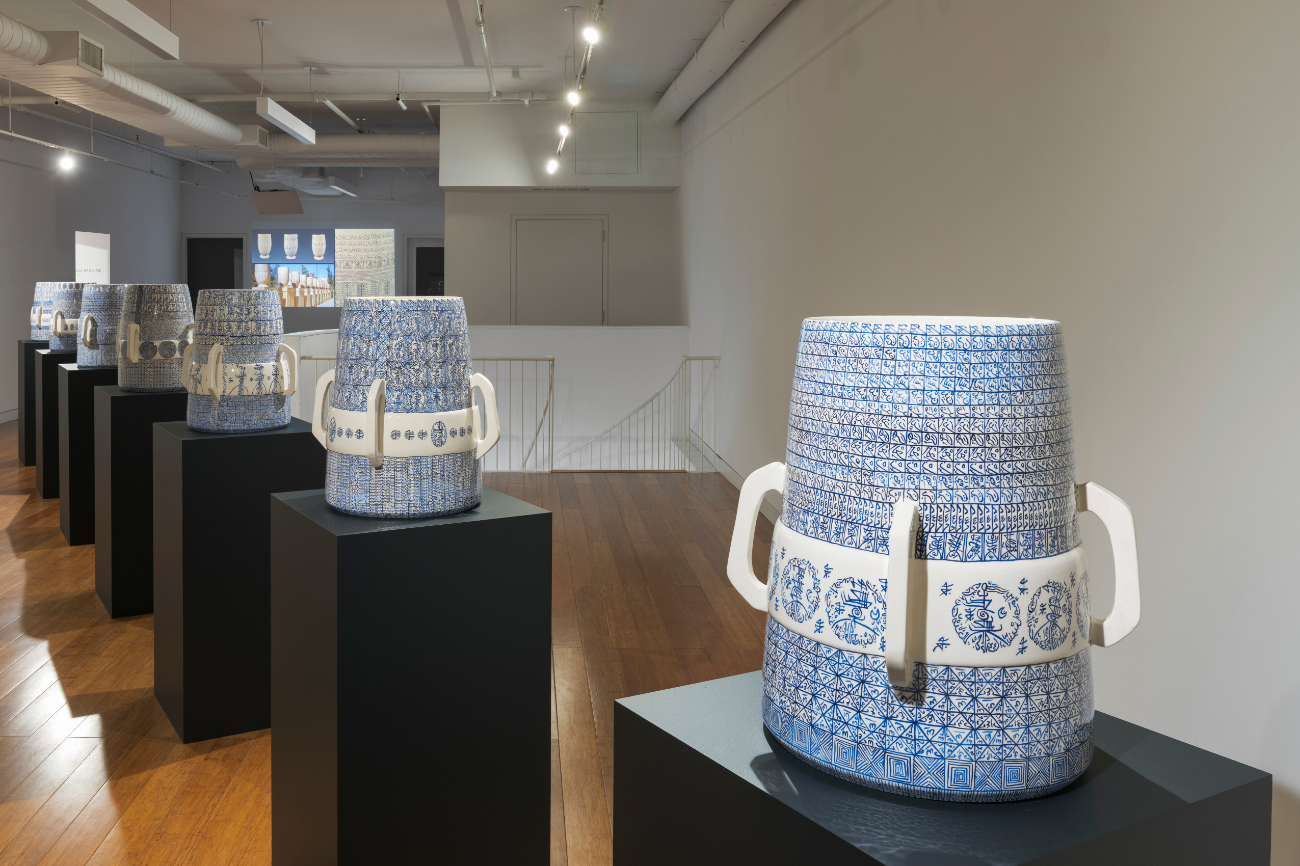 Installation view of exhibition