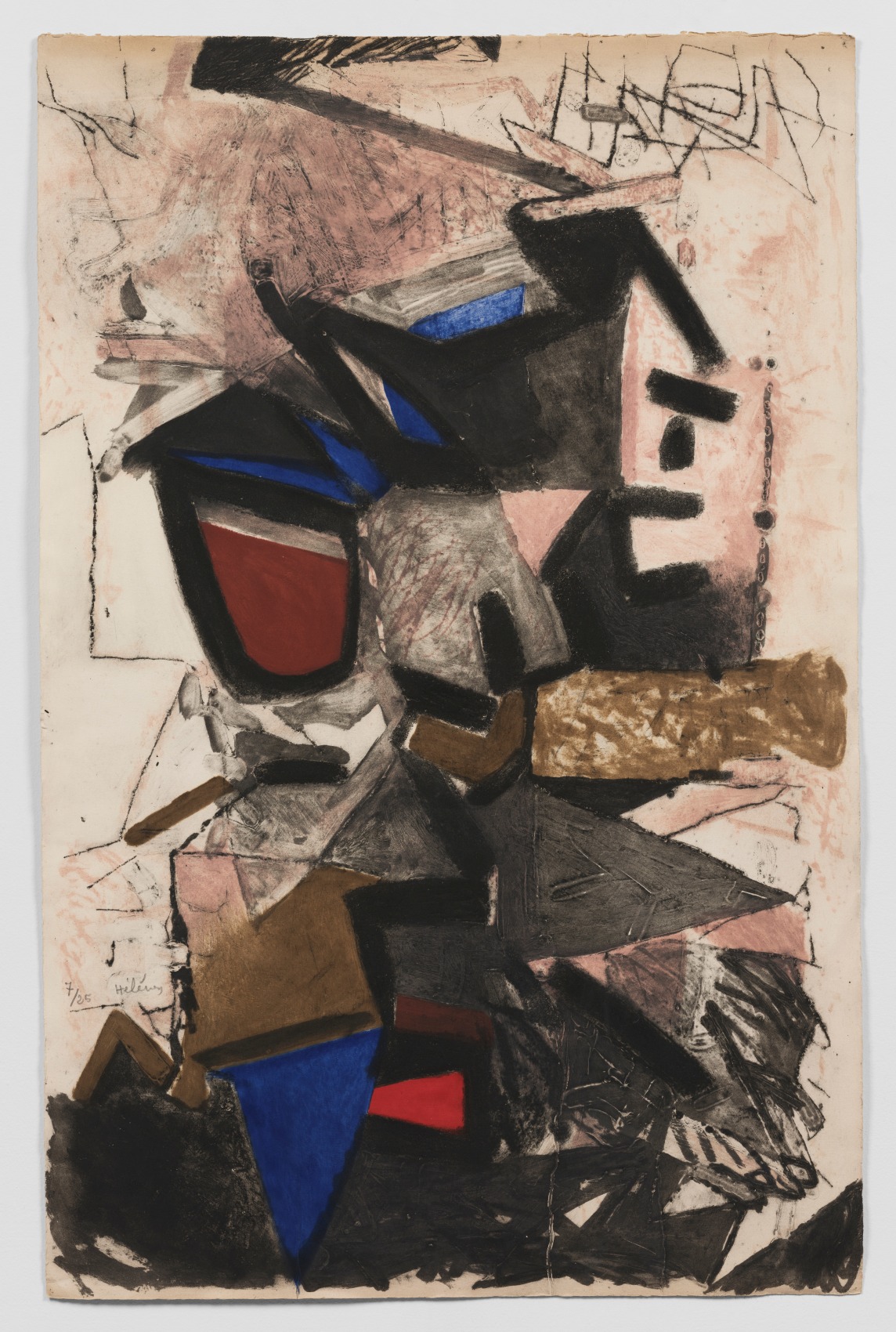 an abstract engraving