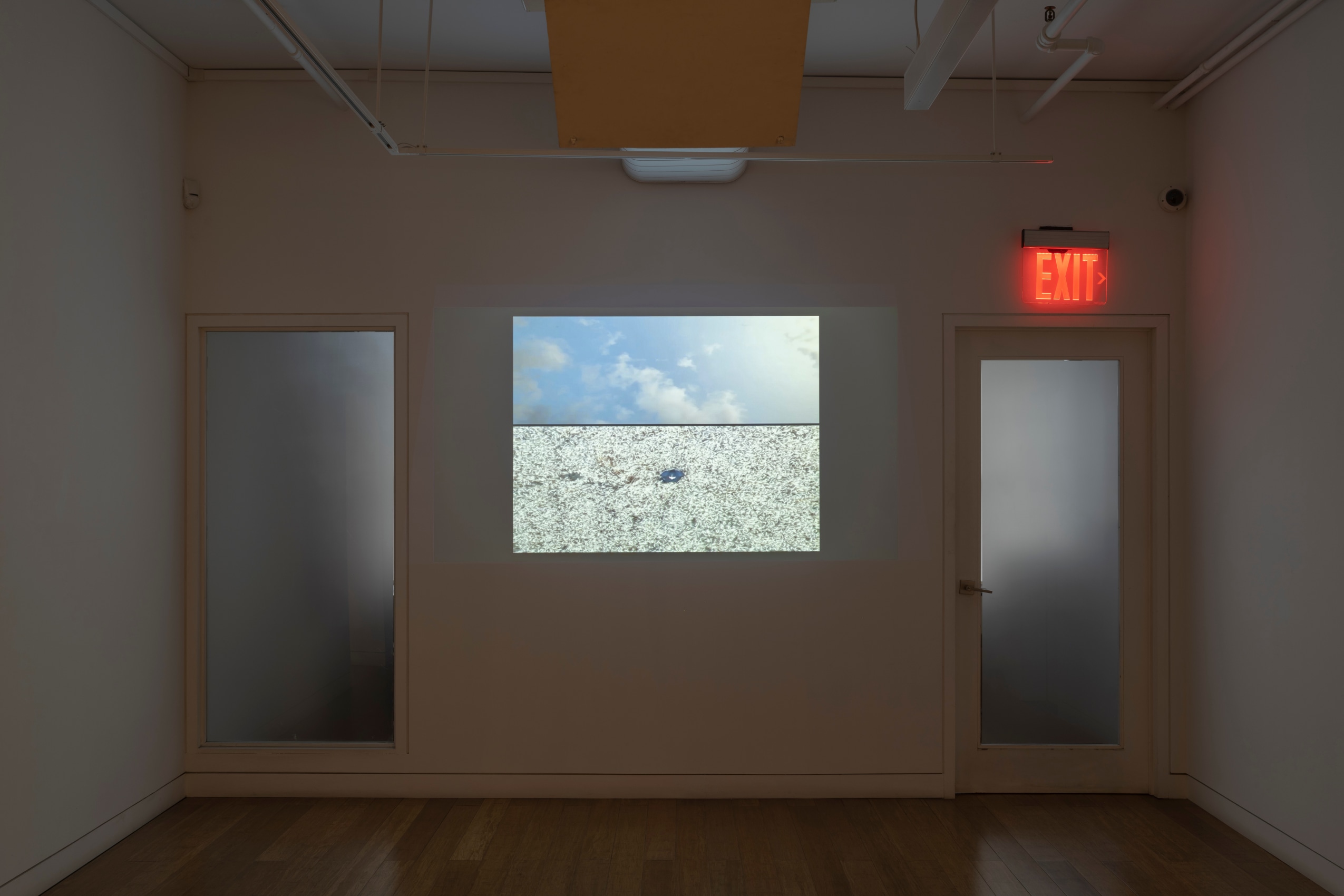 Installation view of Aisha Khalid's At The Circle's Center - photography by Sebastian Bach