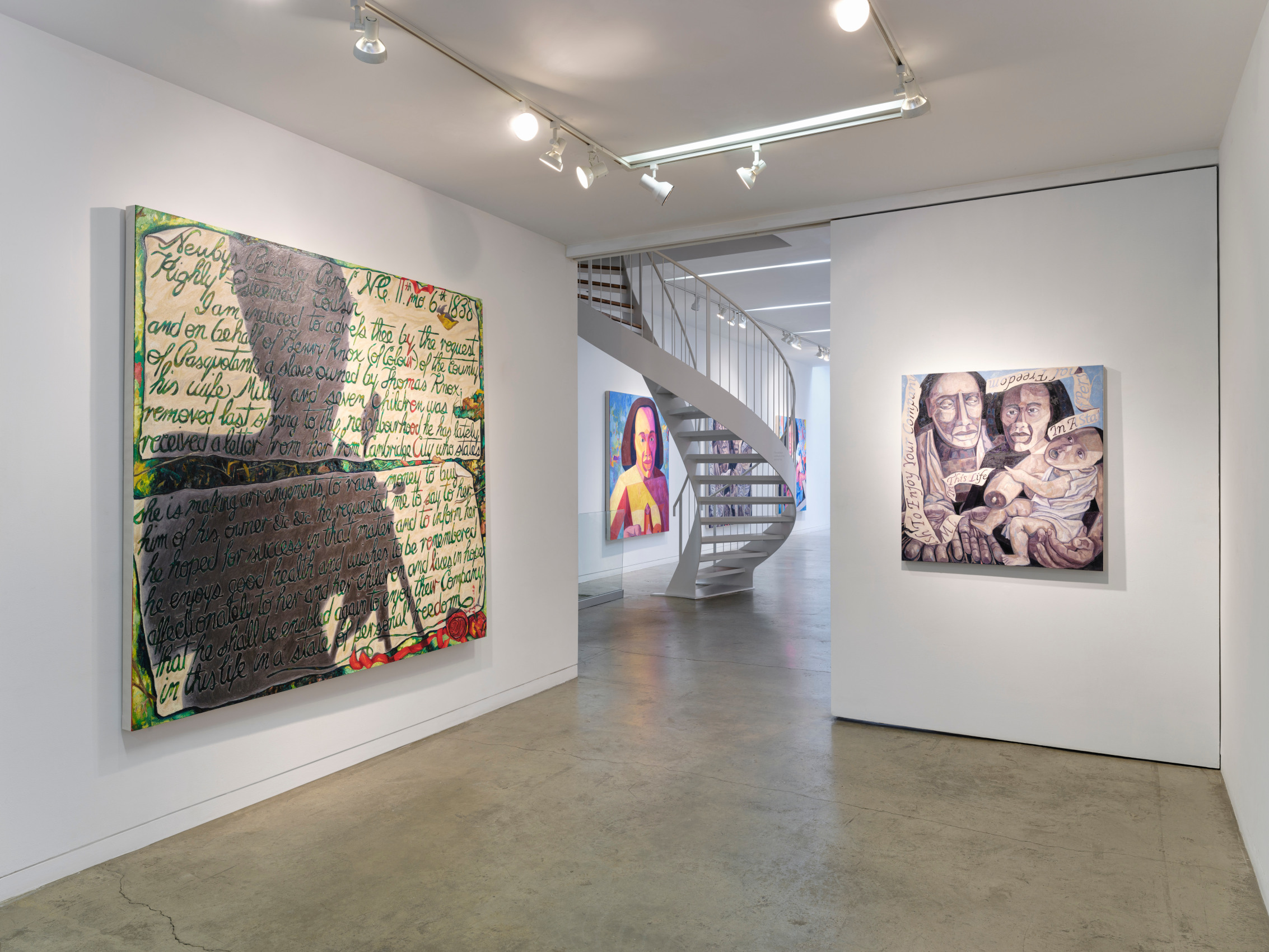 Installation view of exhibition