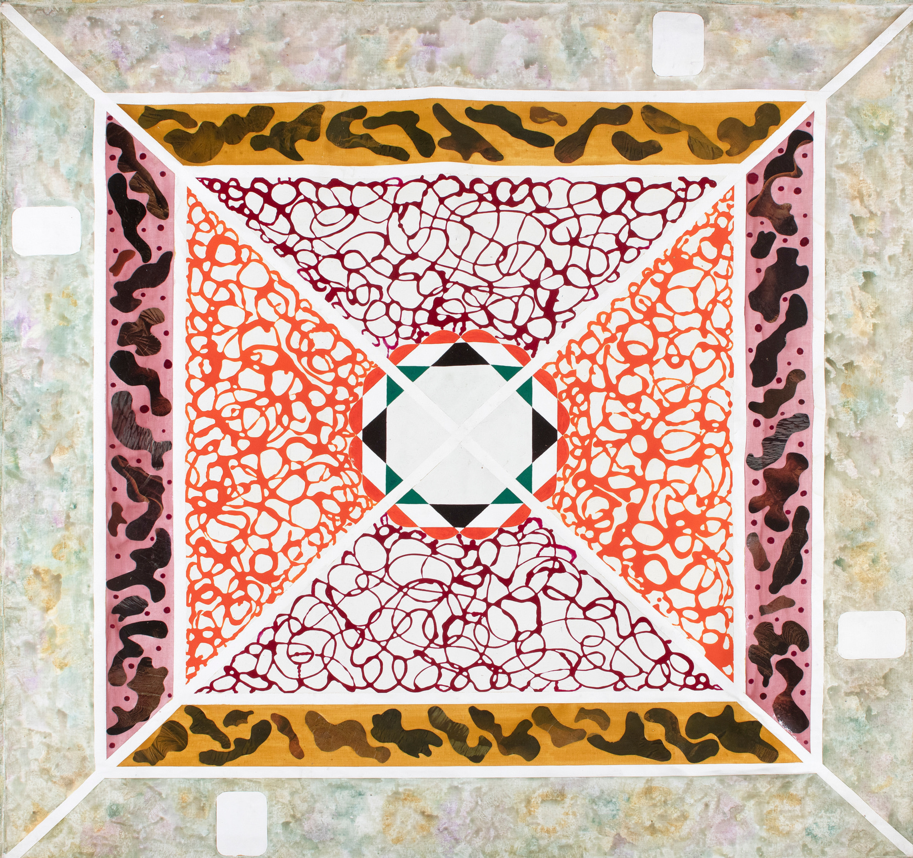 abstract tantric painting