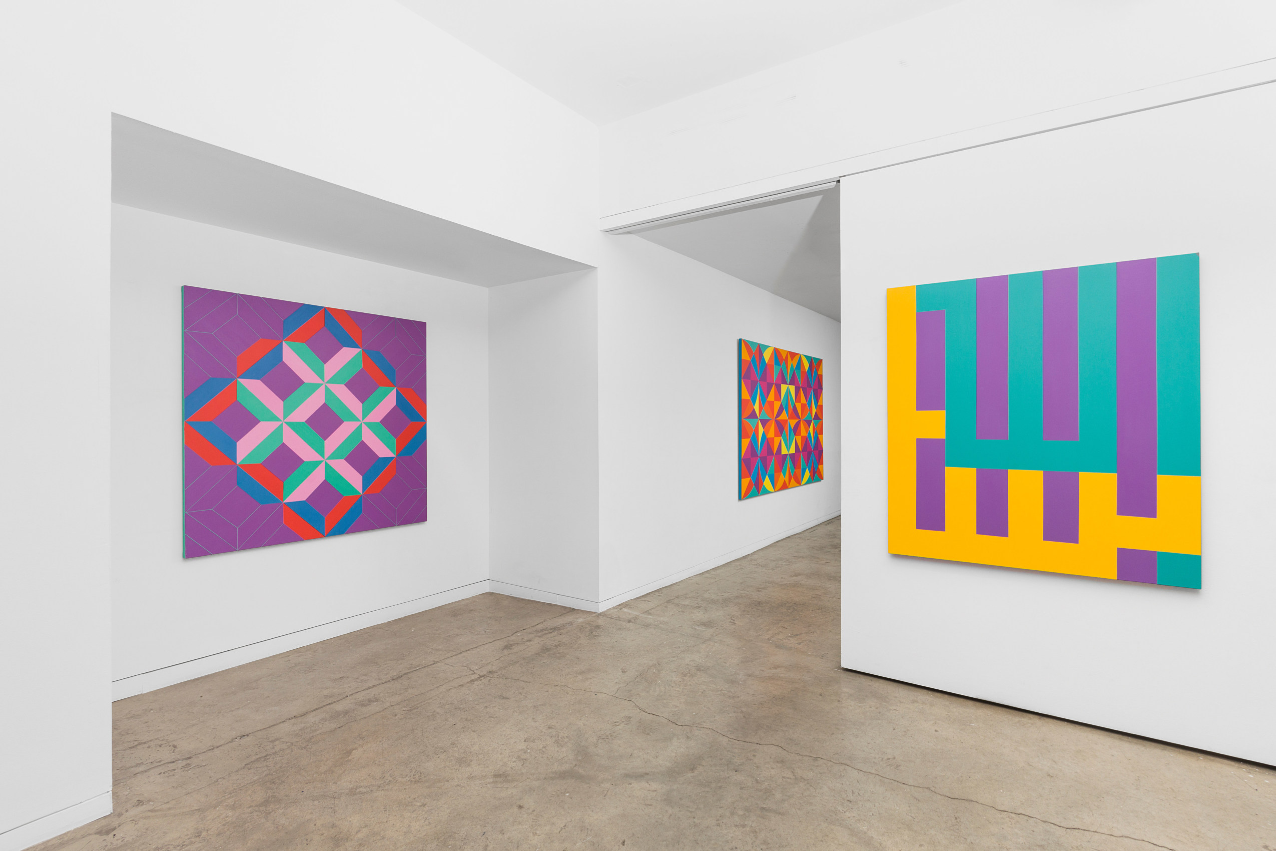Rasheed Araeen Islam &amp; Modernism Exhibition - installation photograph