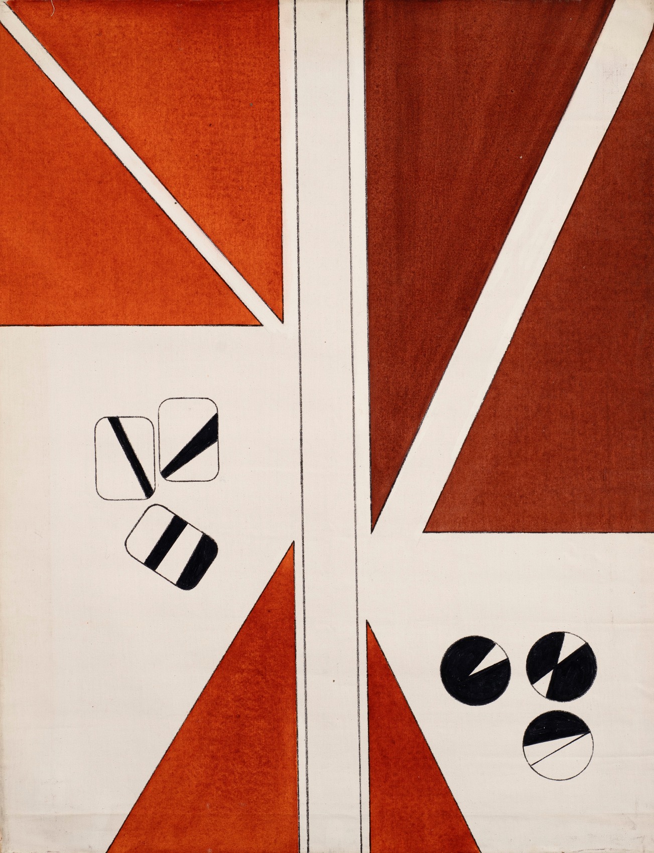 abstract tantric painting