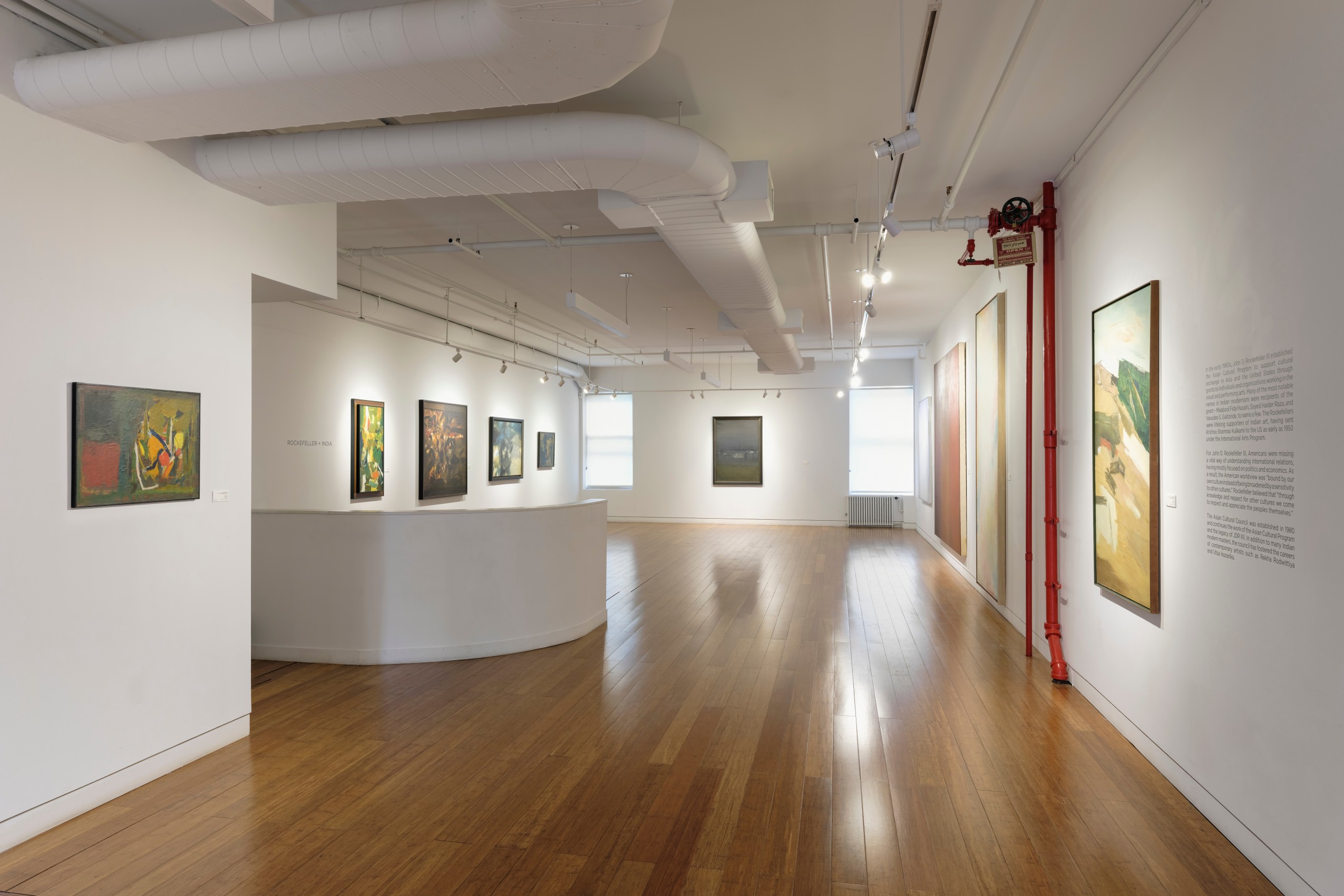 Installation view of exhibition