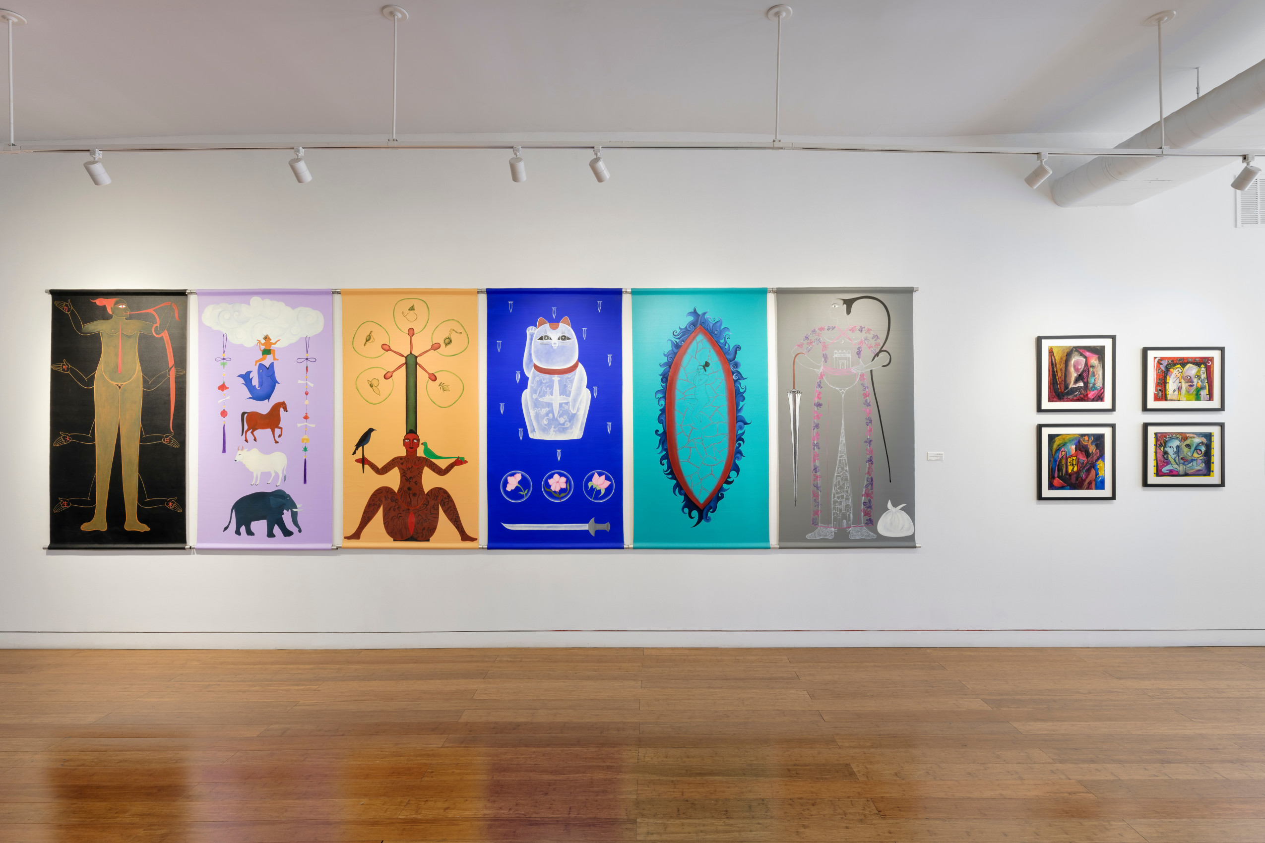 Installation view of exhibition