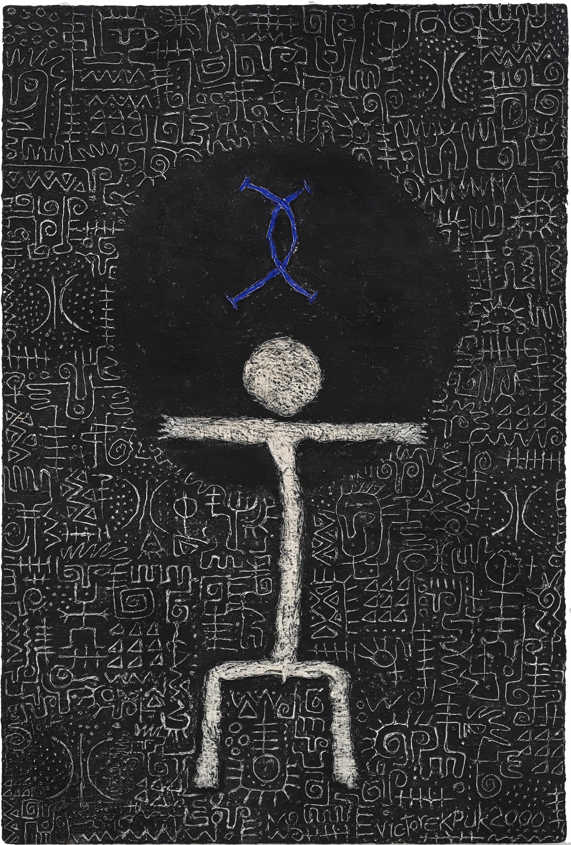 Artwork from the artist's personal archives