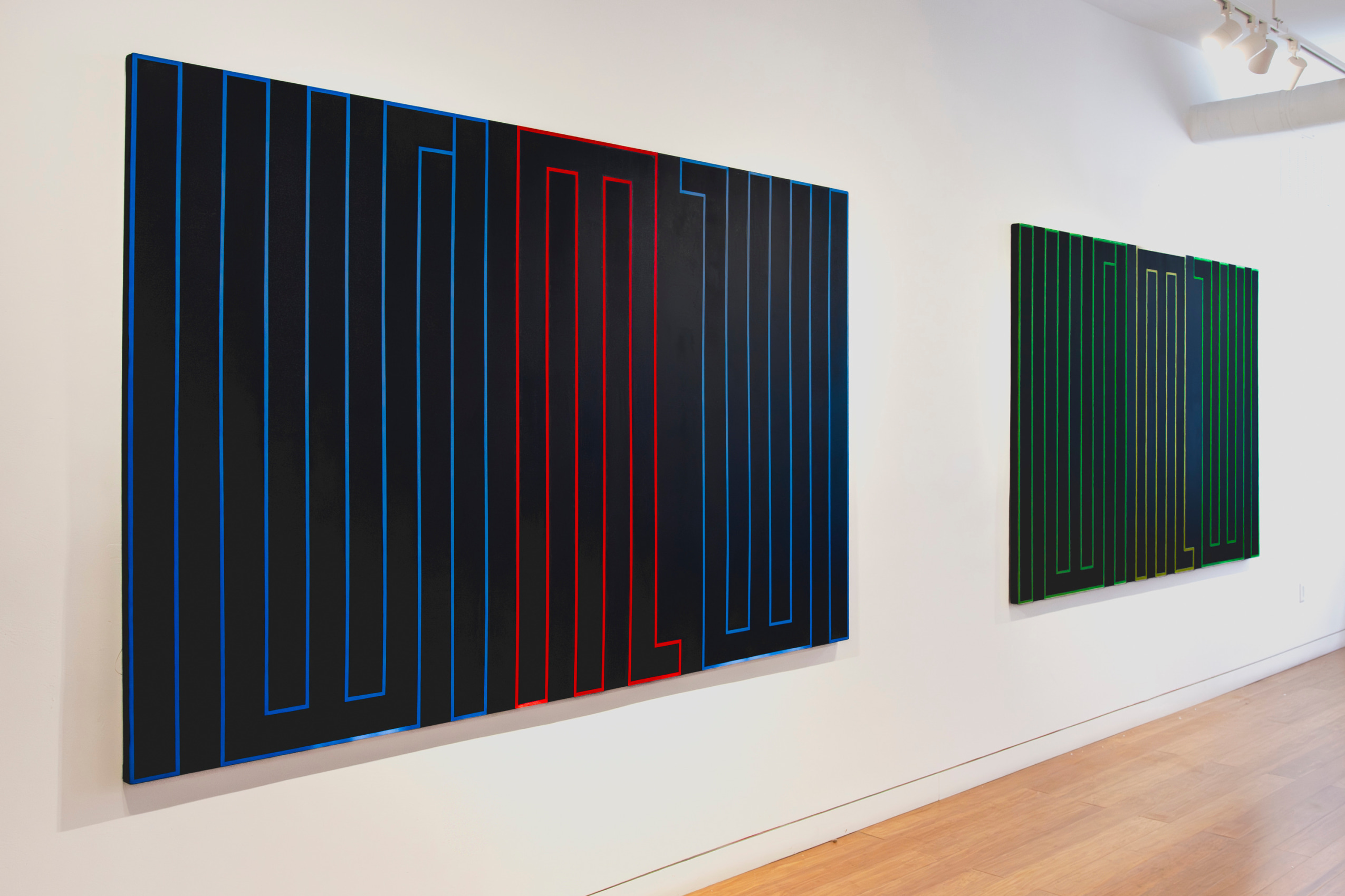 Installation view of exhibition