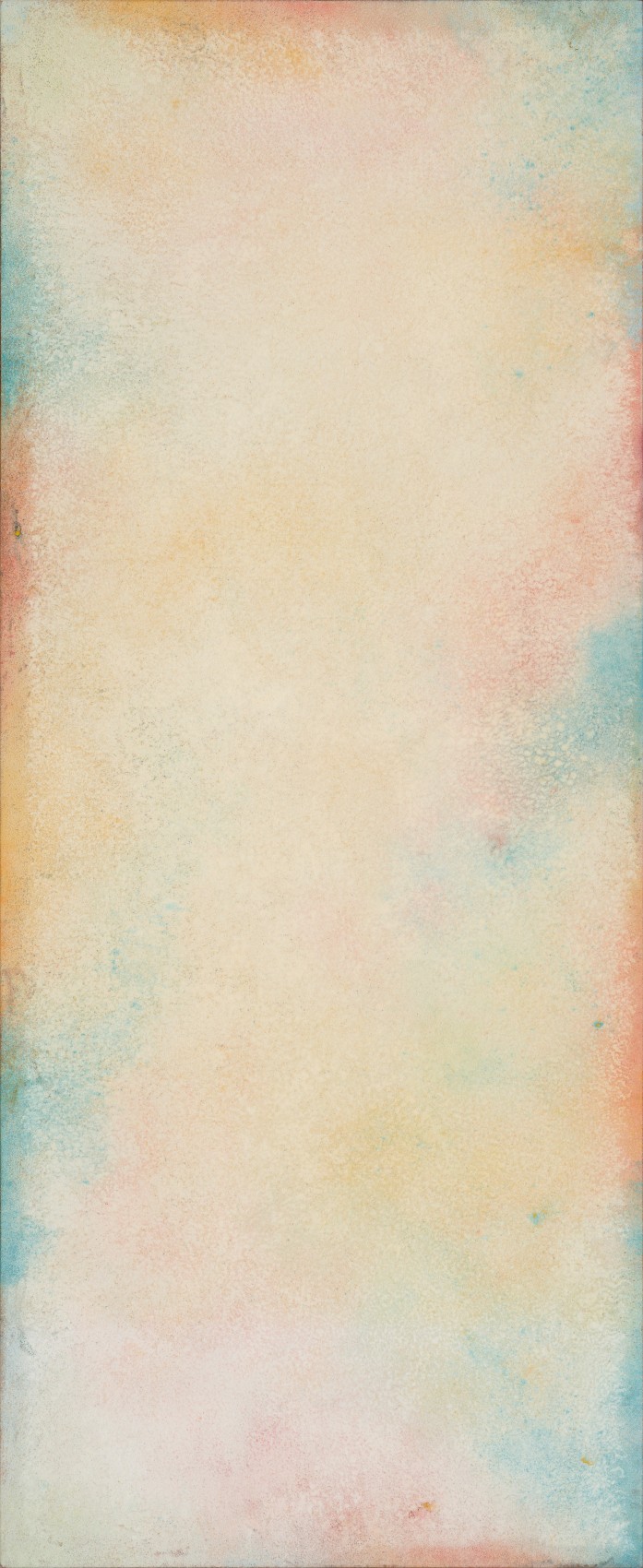 abstract acrylic painting in pastel tones