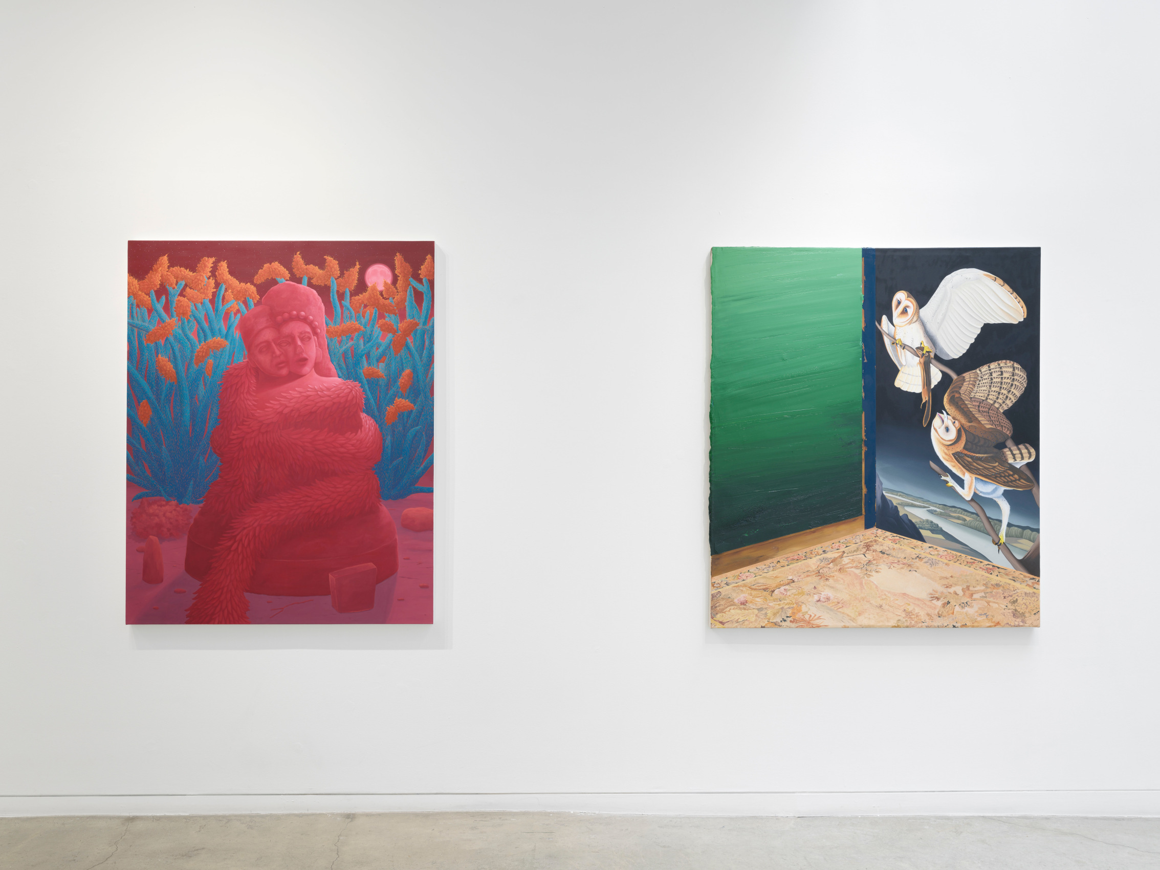 Installation view of exhibition