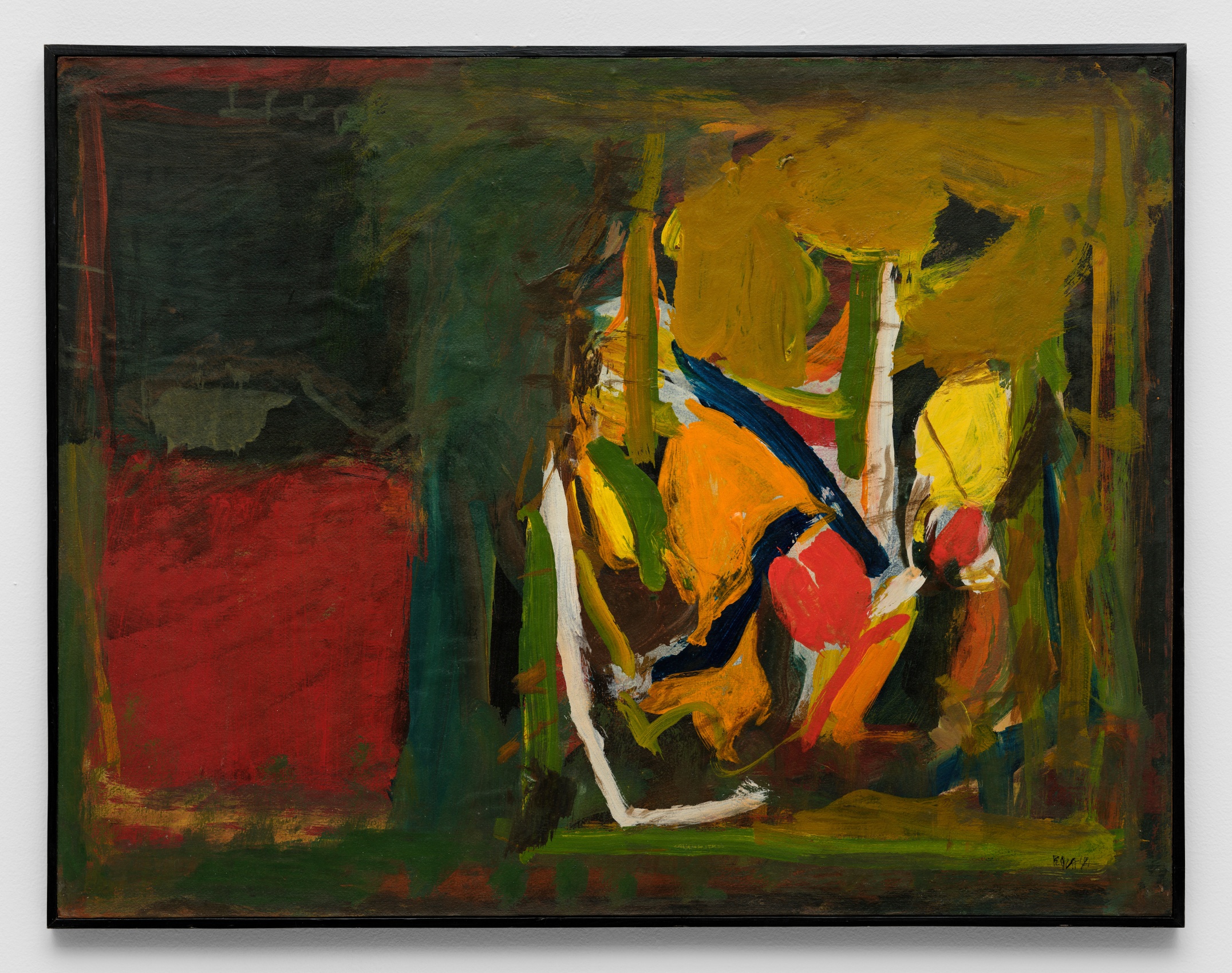 Raza abstract work - cantique translates to hymn