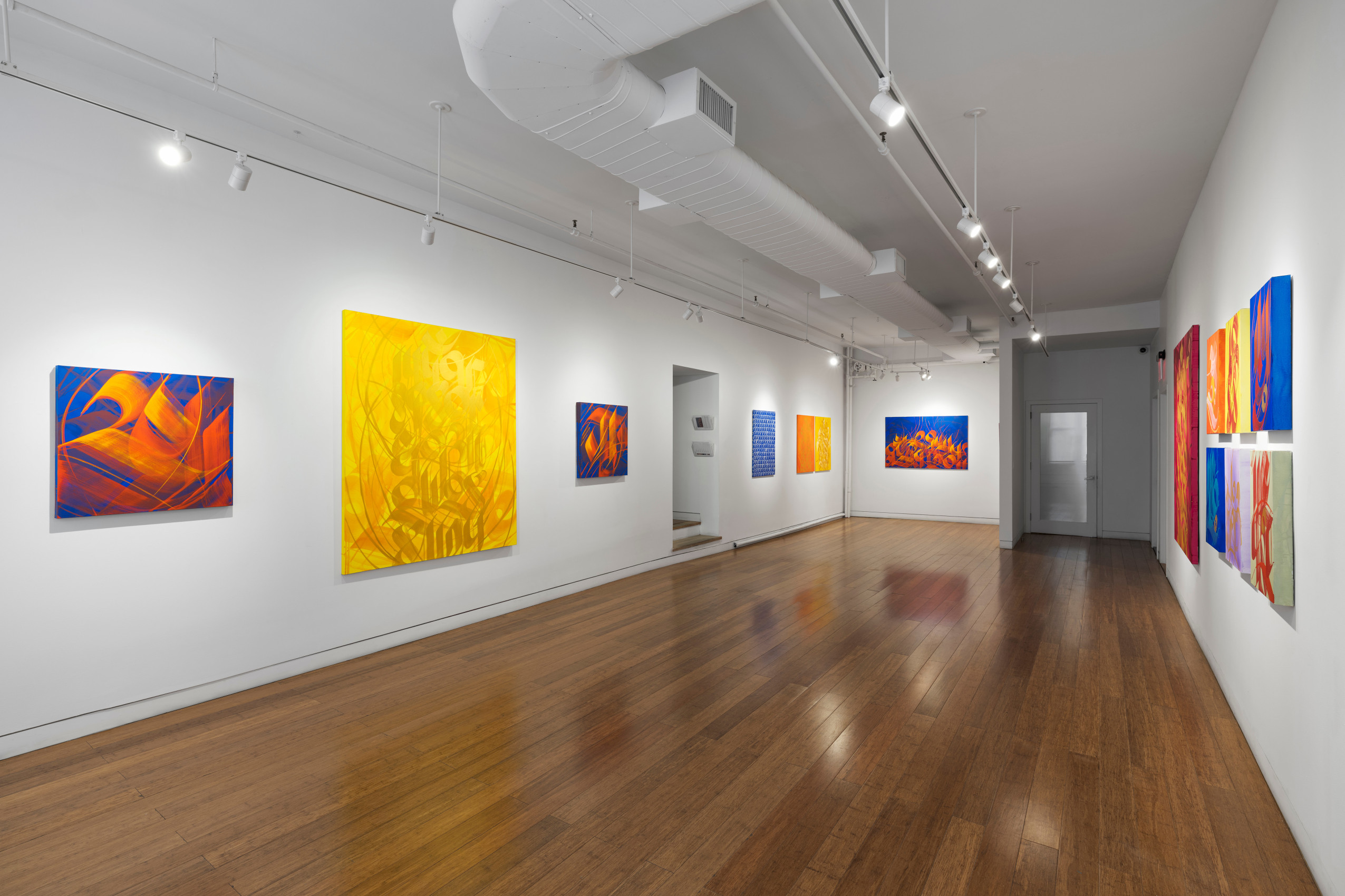 Installation view of exhibition