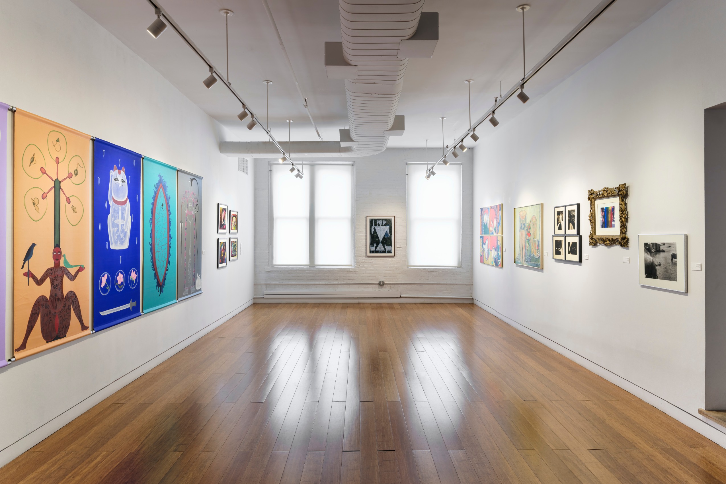 Installation view of exhibition