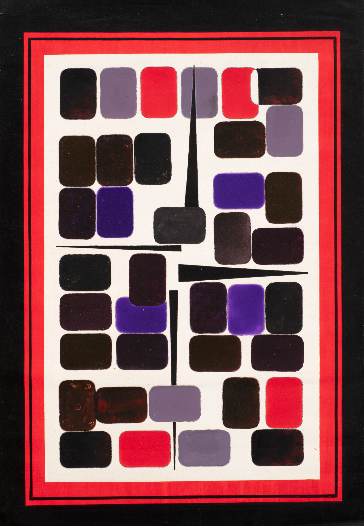 abstract tantric painting