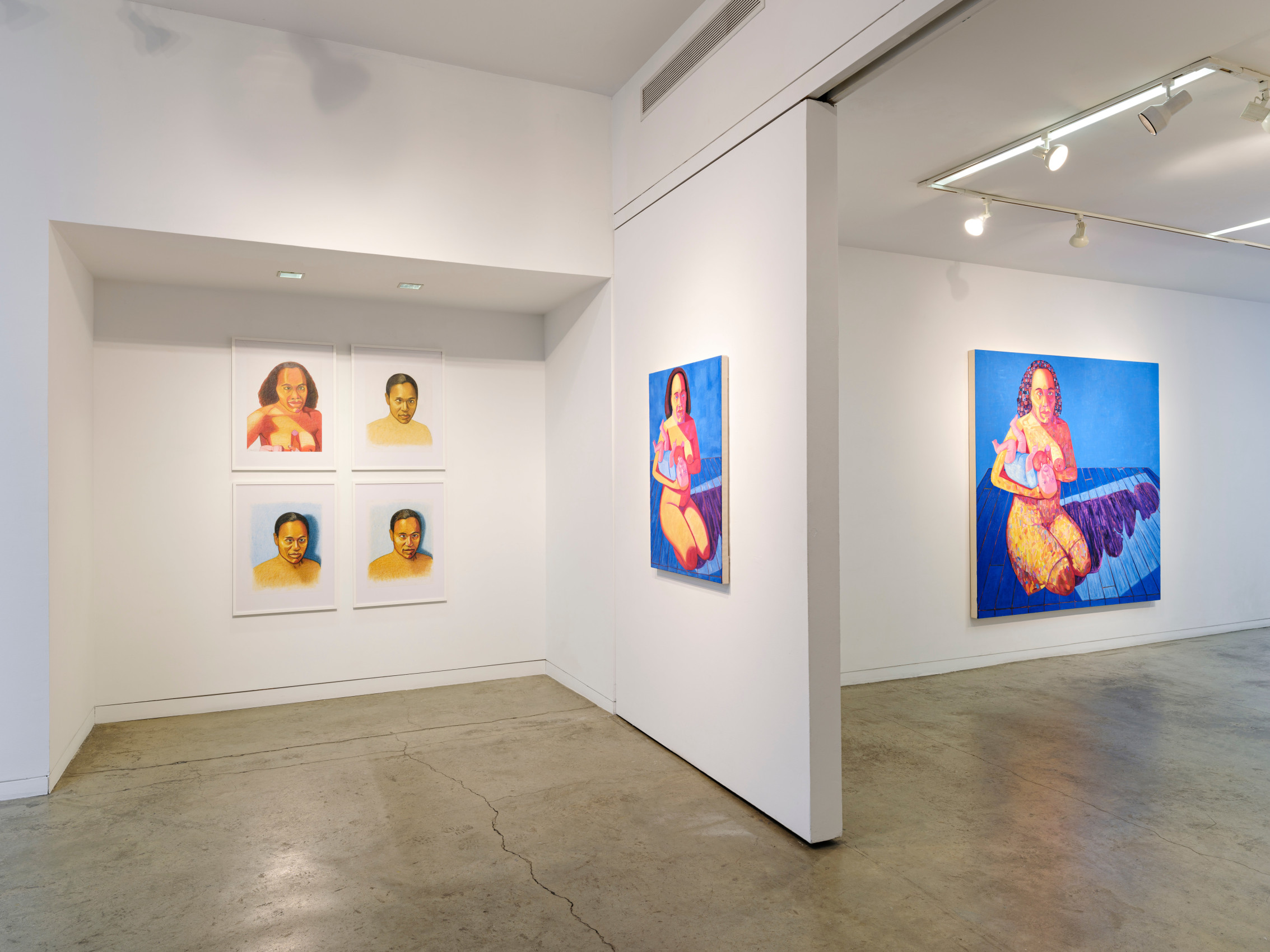 Installation view of exhibition