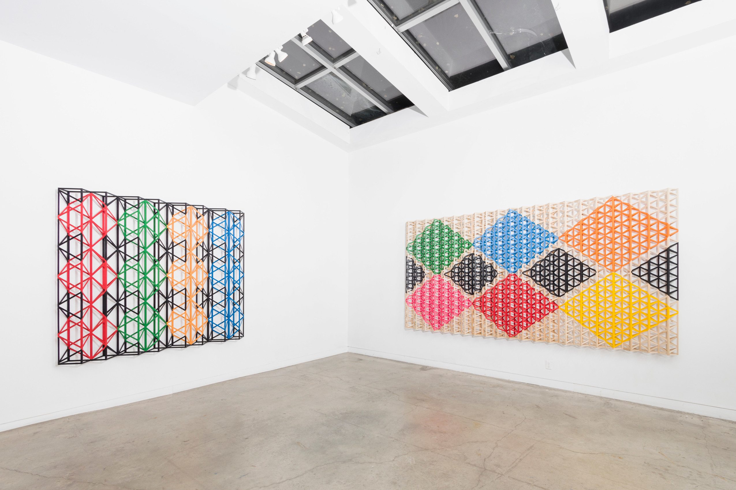 Rasheed Araeen Islam &amp; Modernism Exhibition - installation photograph
