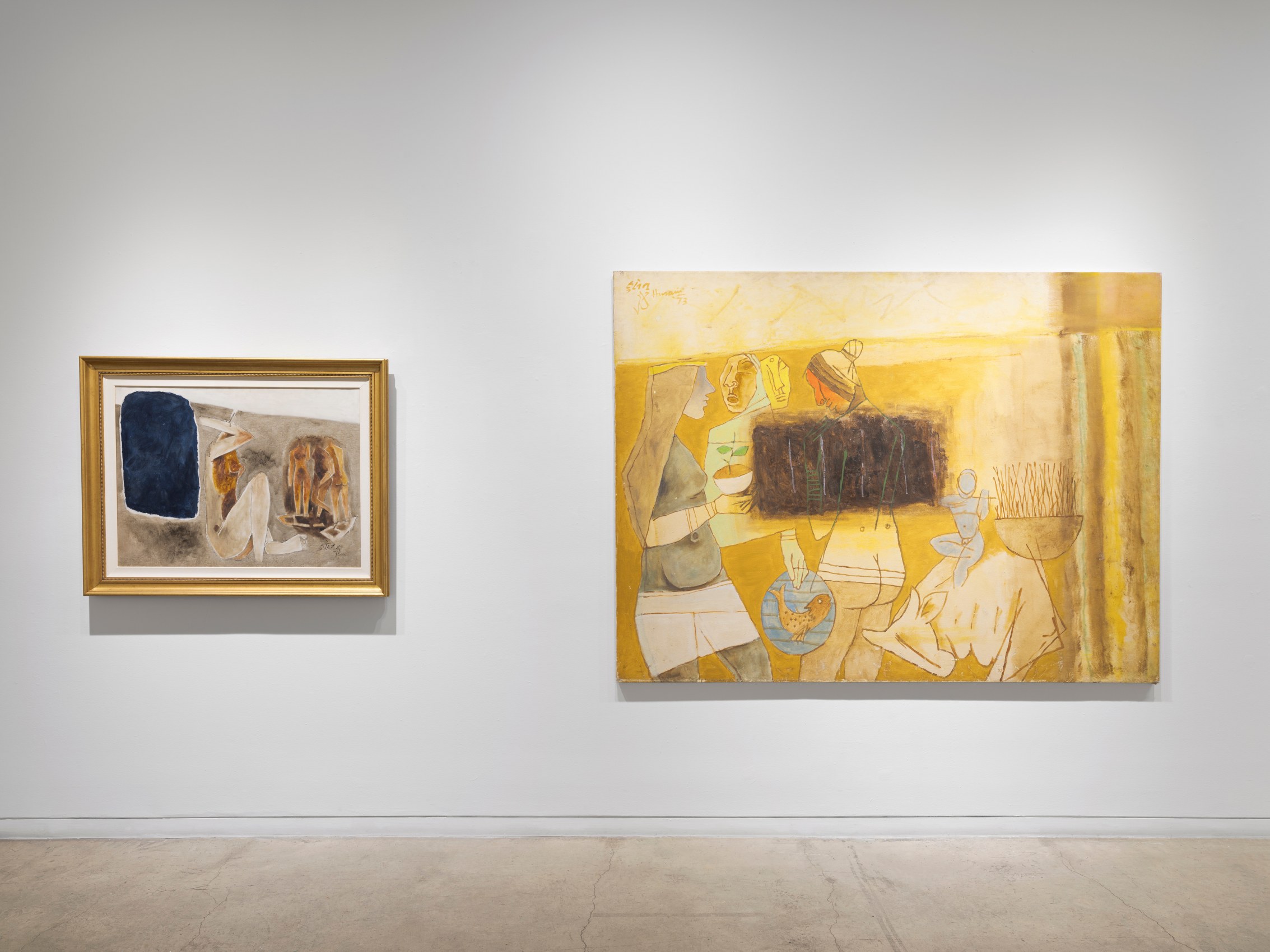 Installation view of exhibition