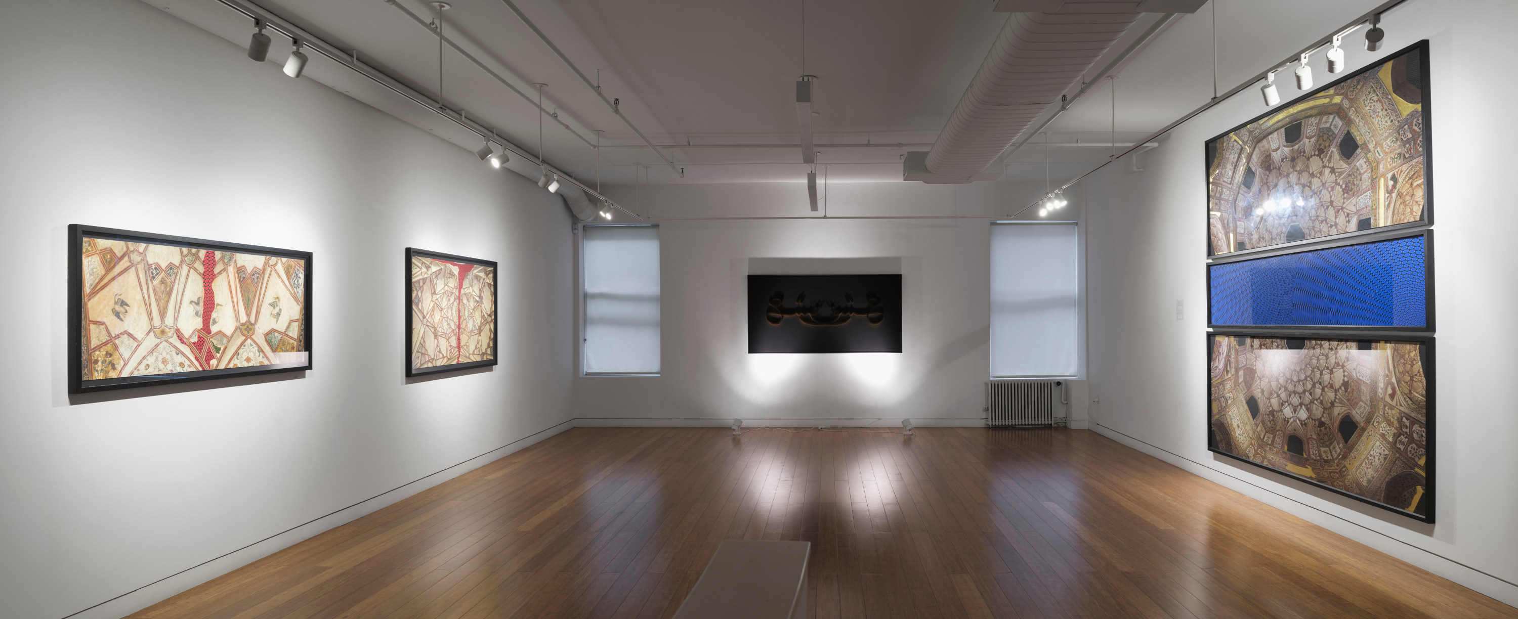 Installation view of Aisha Khalid's At The Circle's Center - photography by Sebastian Bach
