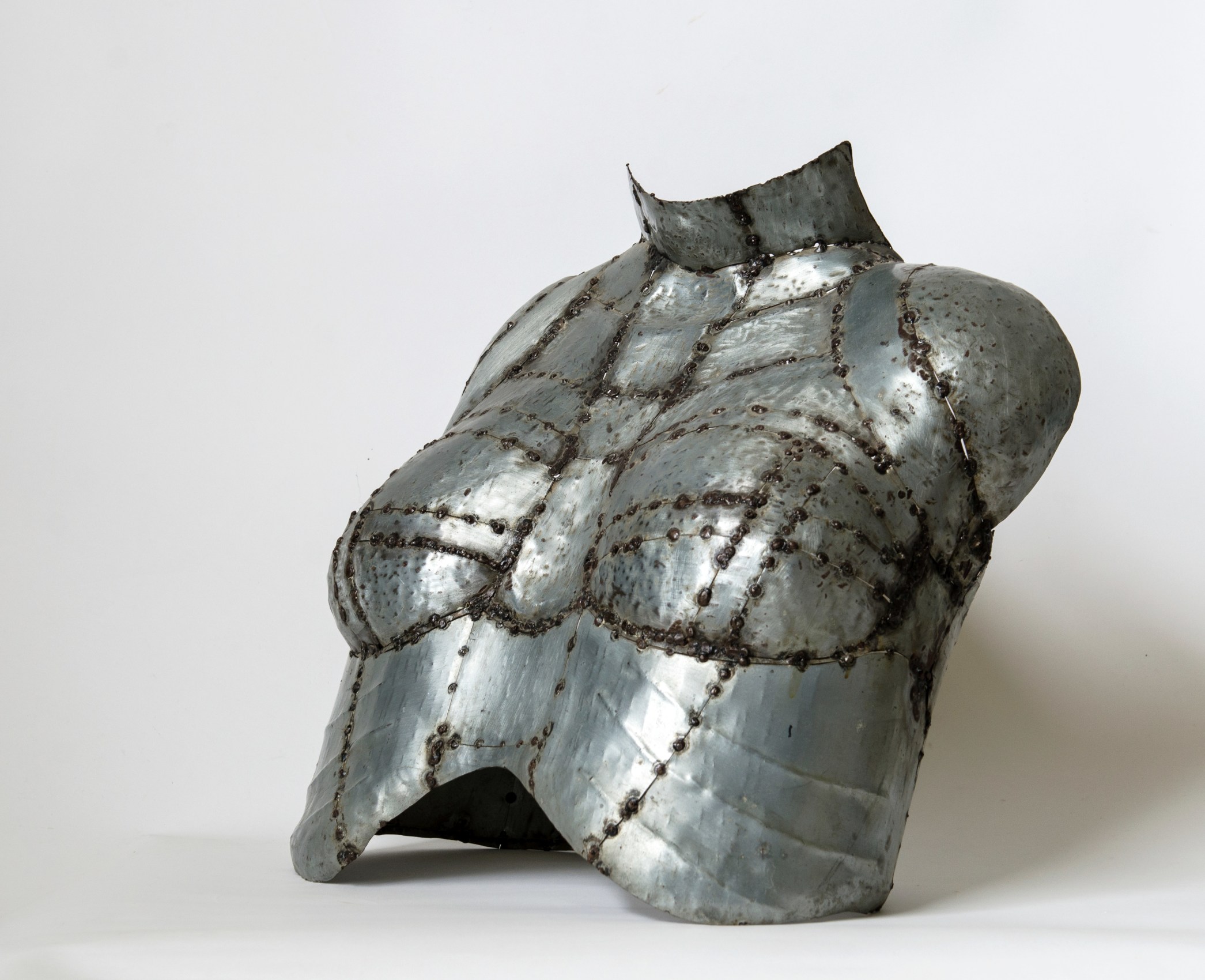 Naiza Khan, Body-bust,&nbsp;2008,&nbsp;Galvanised steel,&nbsp;46 x 42 x 22 in