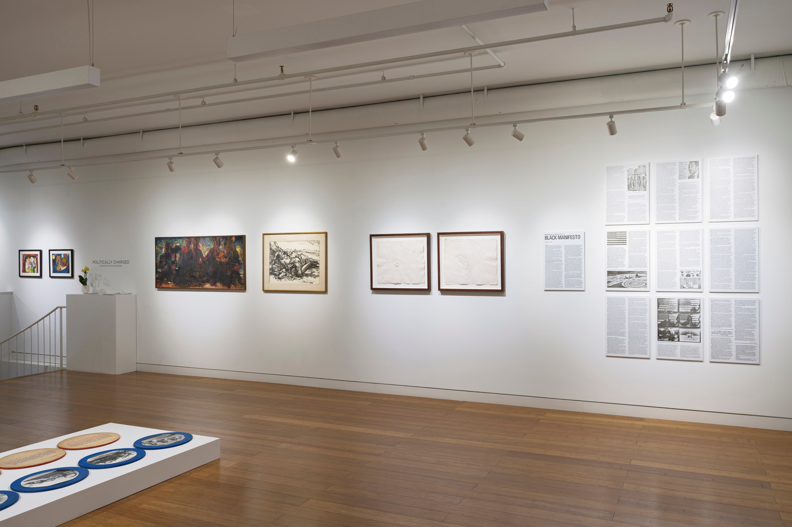 Installation view of exhibition