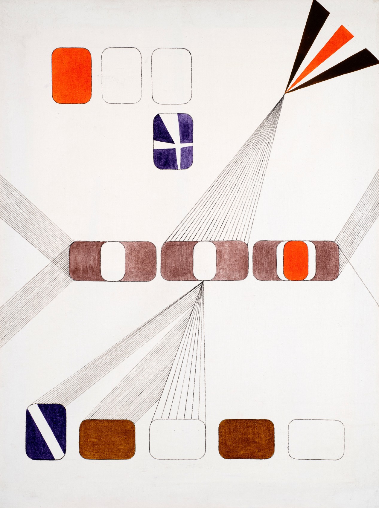 abstract tantric painting