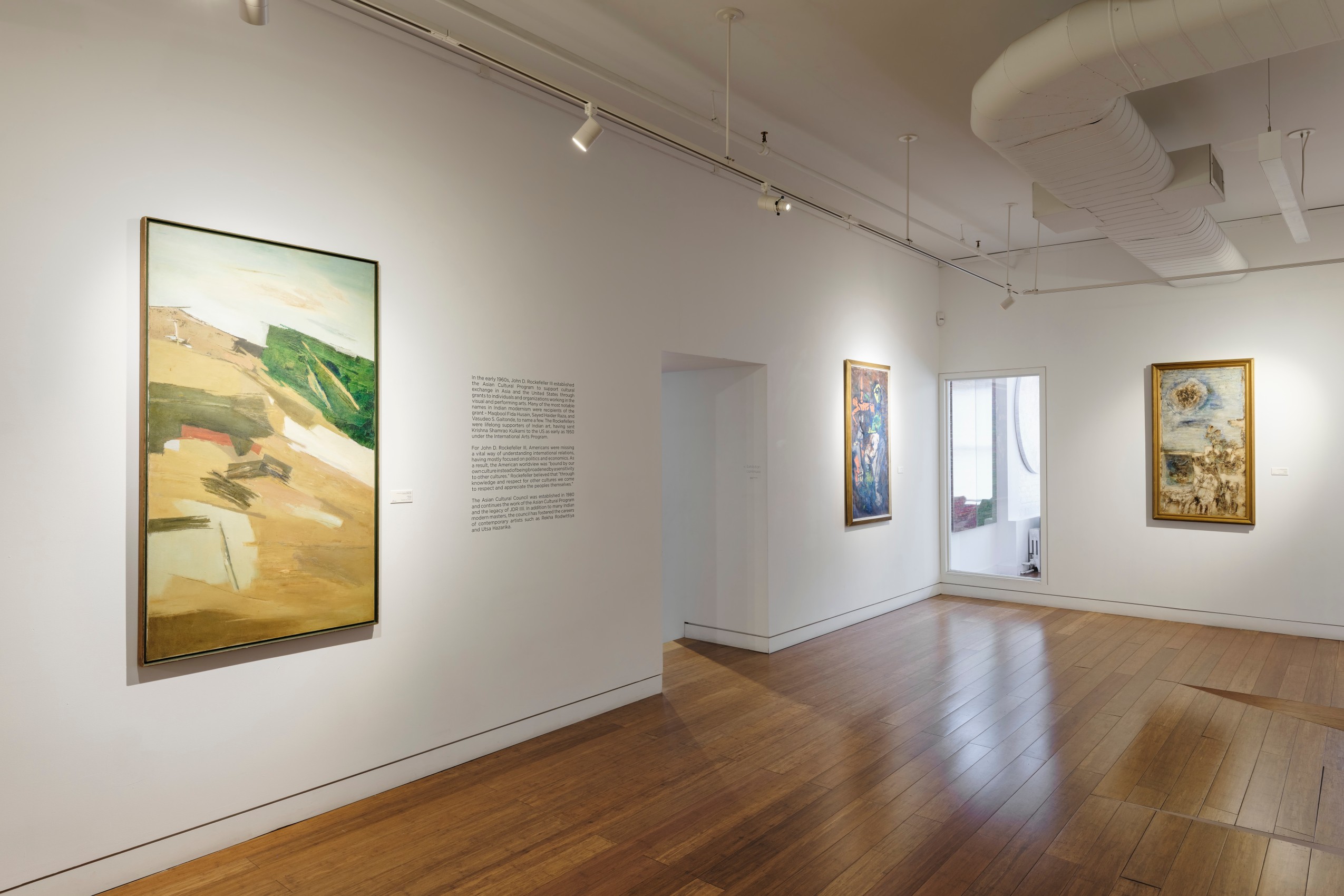 Installation view of exhibition