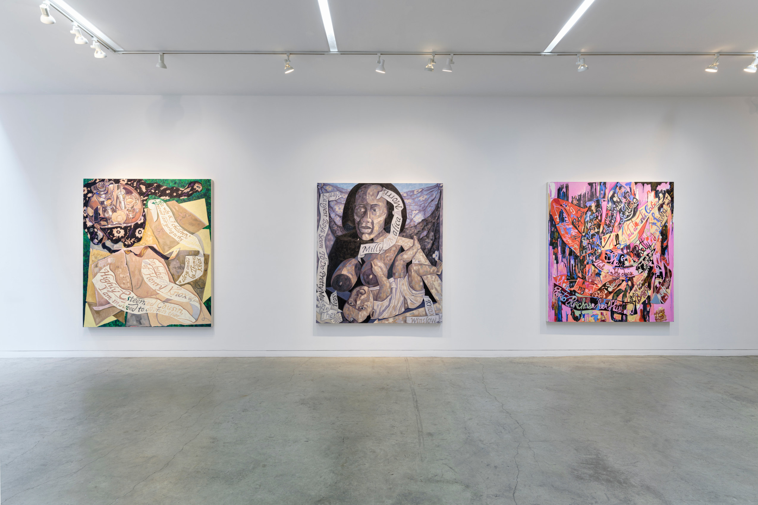 Installation view of exhibition