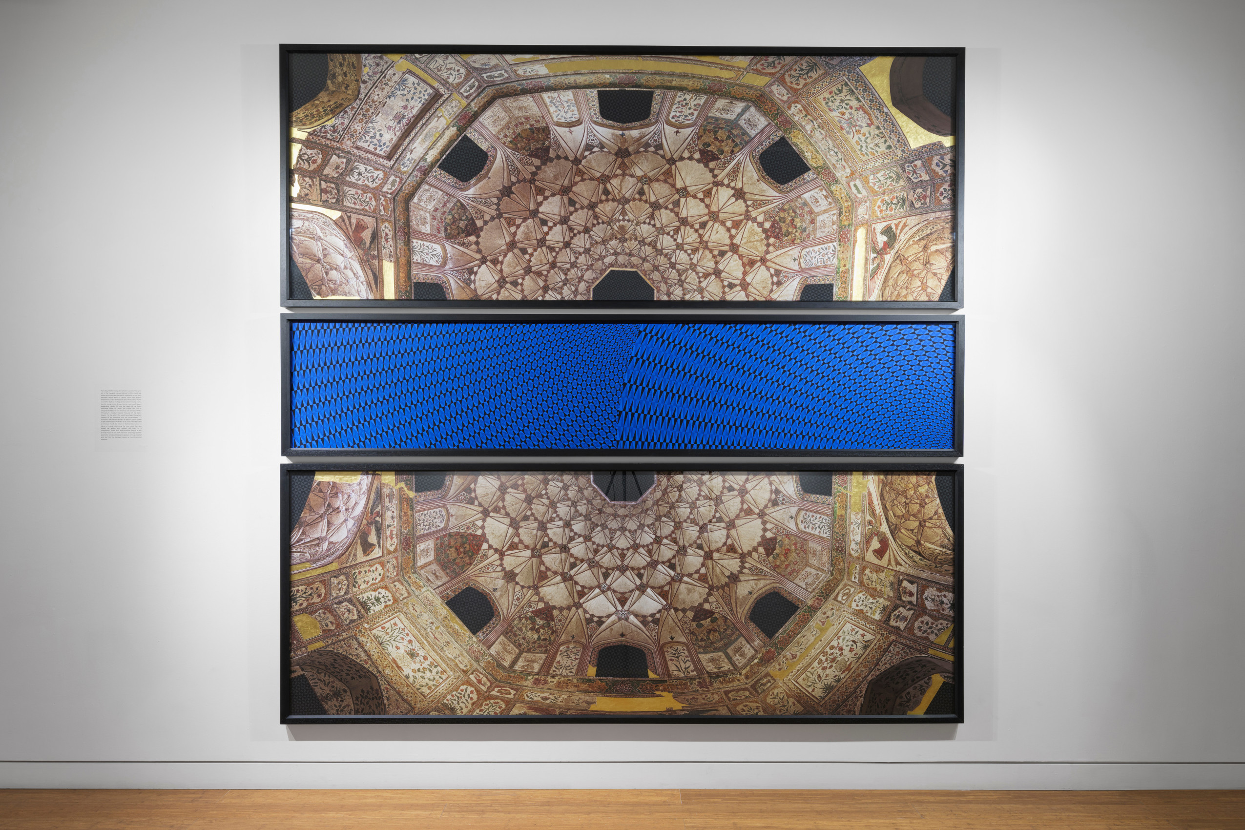 Installation view of Aisha Khalid's At The Circle's Center - photography by Sebastian Bach