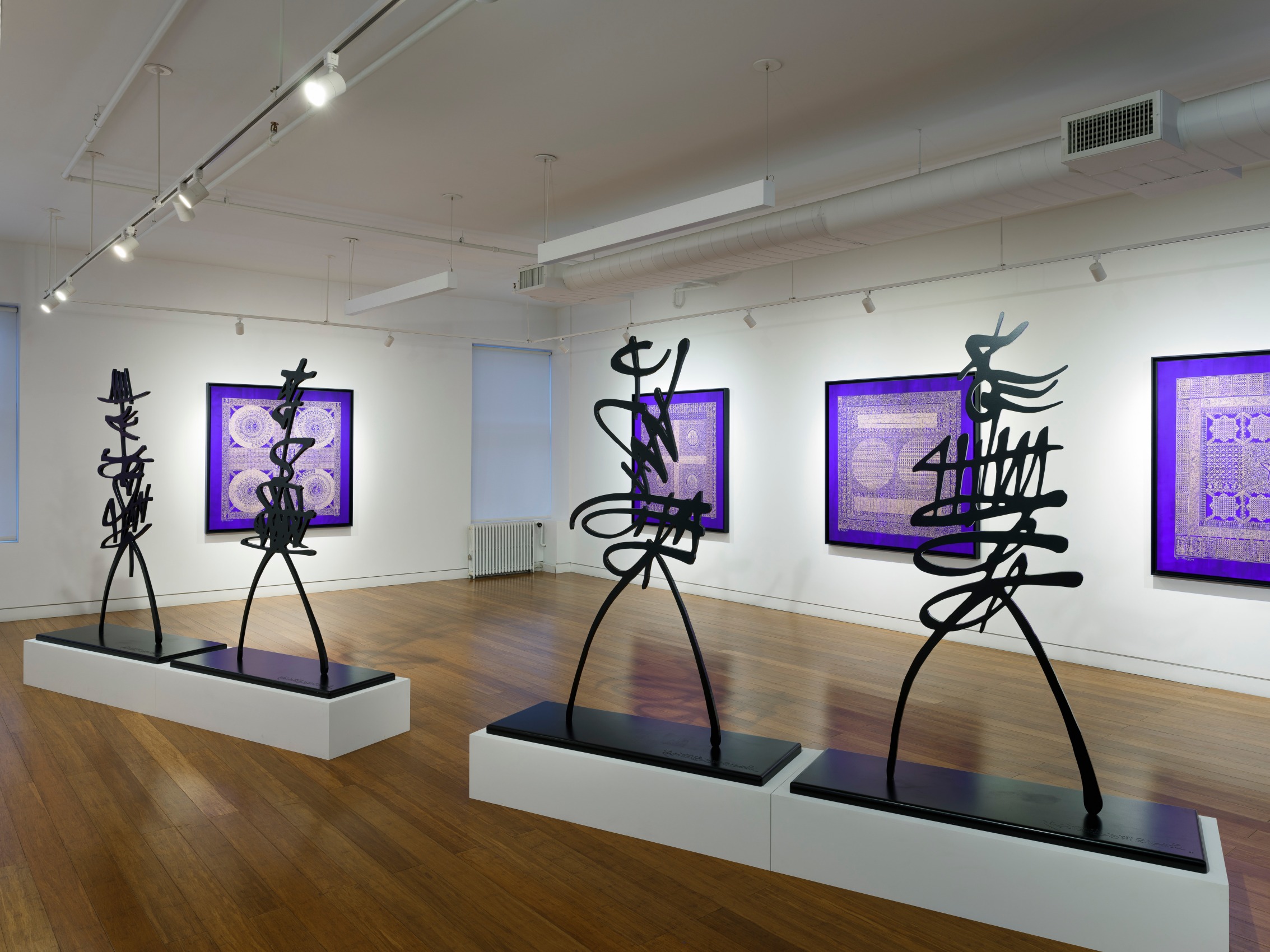 Installation view of exhibition
