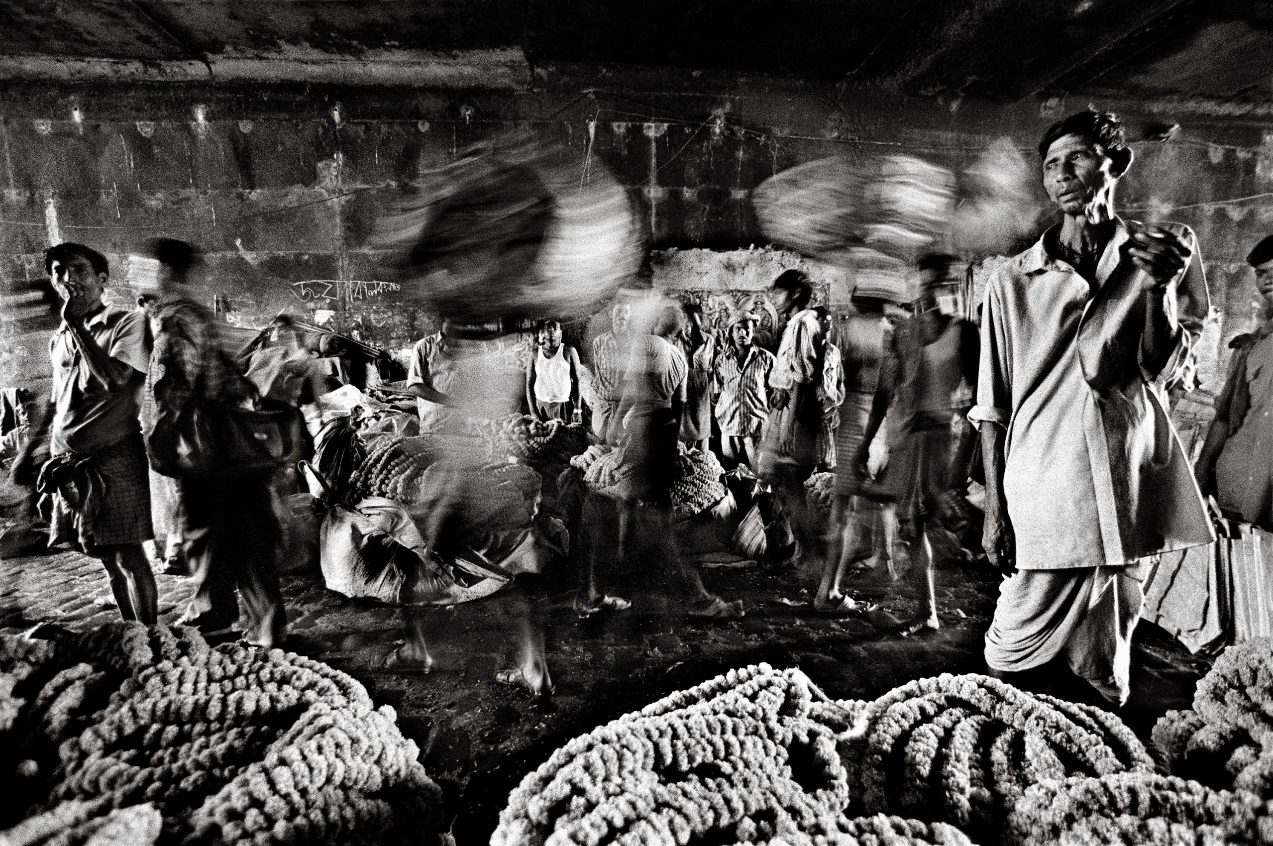 Raghu Rai Flower Market, Kolkata