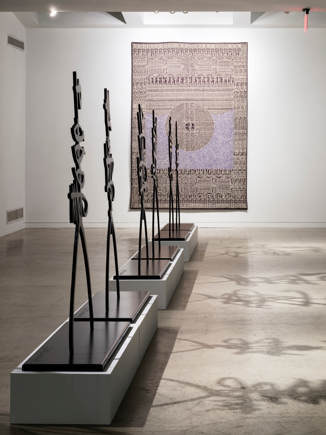 Installation view of exhibition