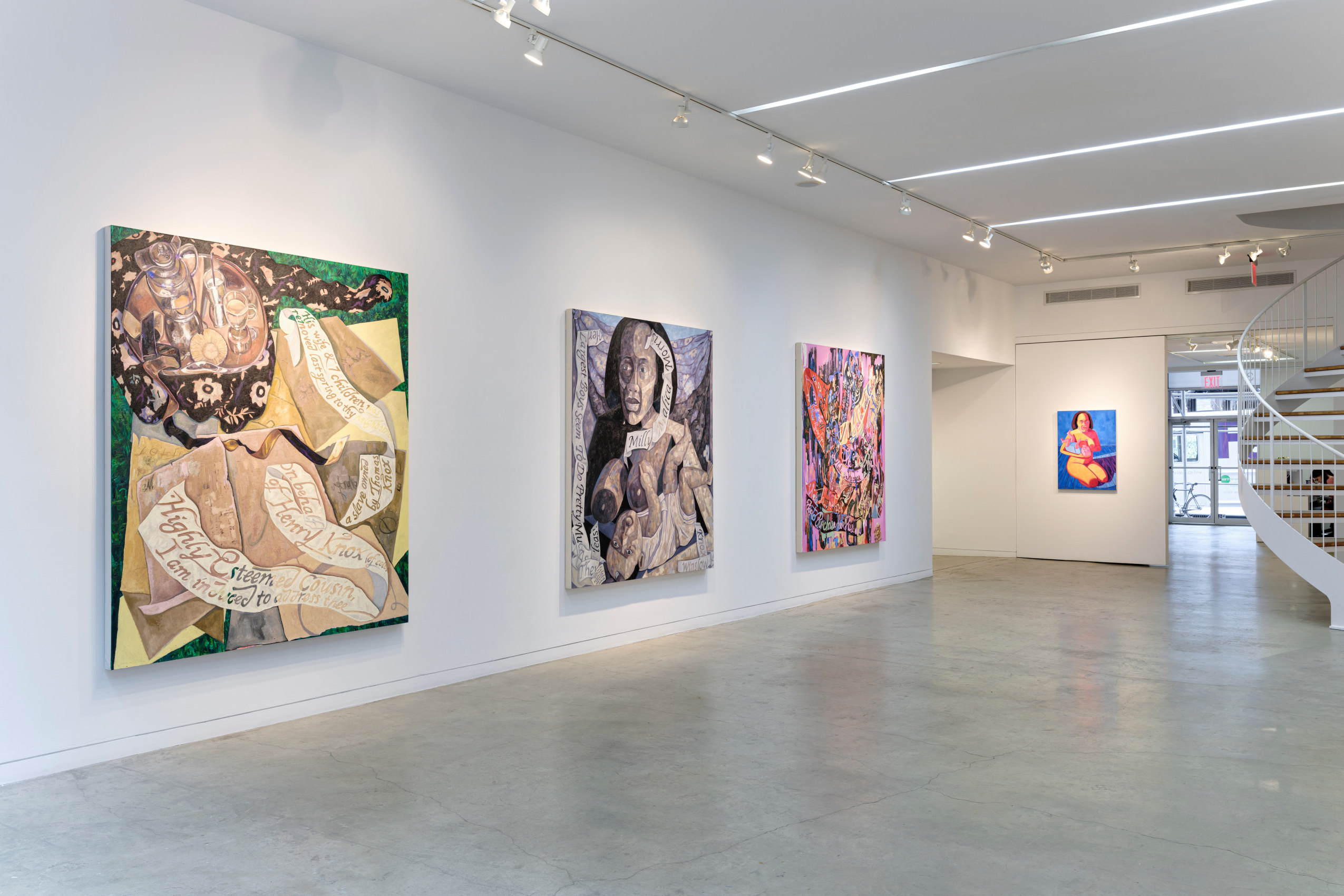 Installation view of exhibition