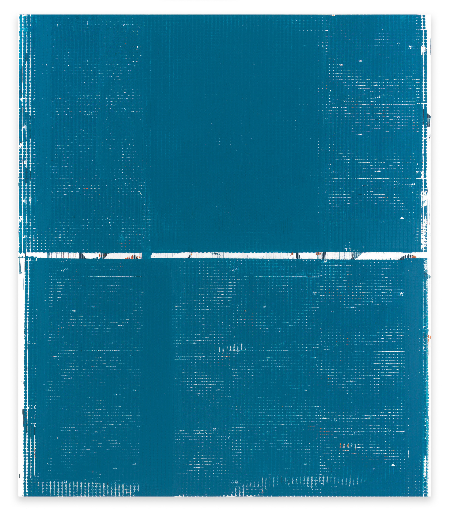 Aggregate 8 (night occlusion), 2023, Oil and acrylic canvas over panel, 70&nbsp; x 60 inches, 177.8 x 152.4 cm, MMG#35216