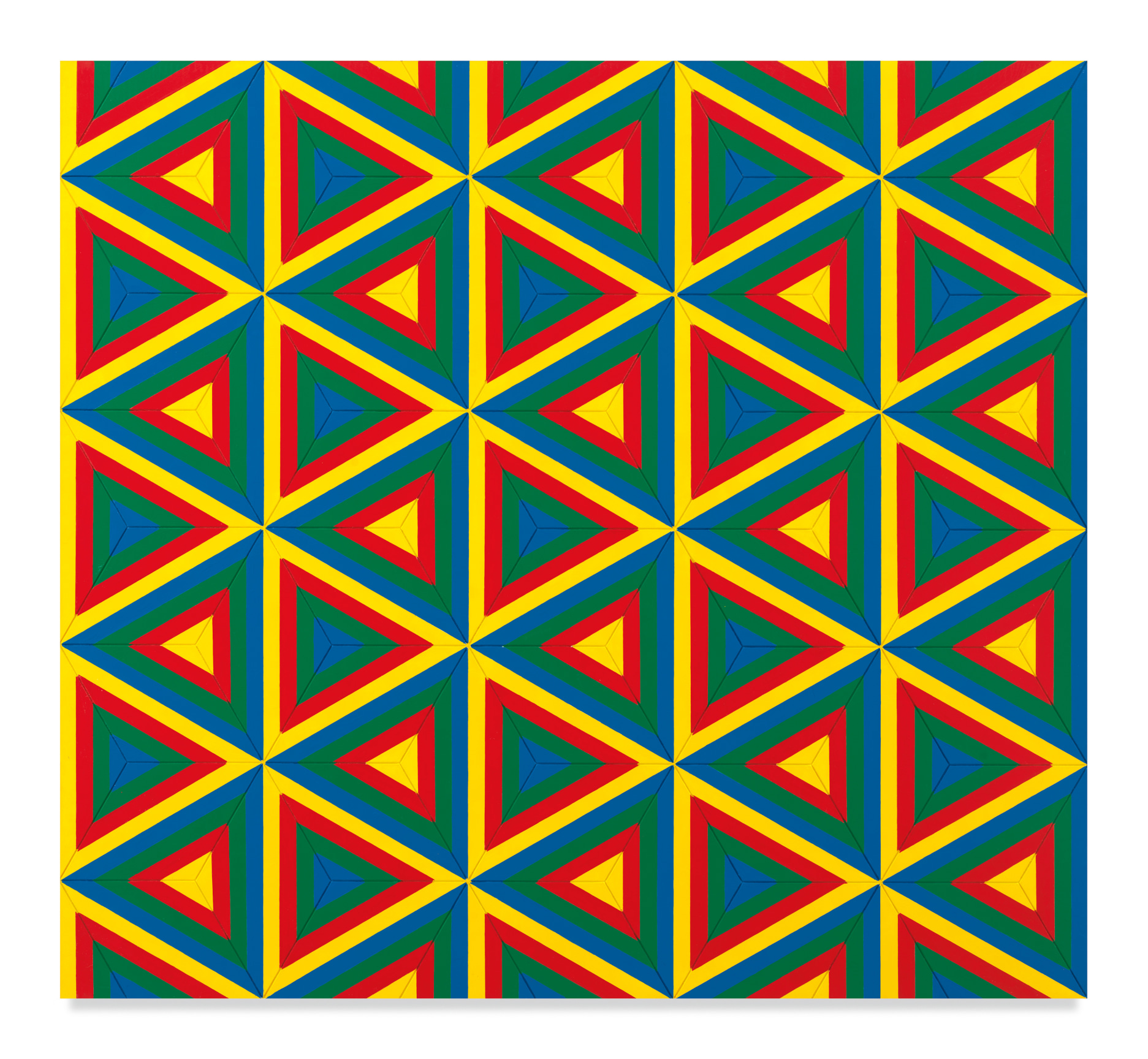 Untitled (0513/14), 2013 - 2014, Acrylic latex paint on cnc milled mdf panel, 48 x 52 1/2 inches, 121.9 x 133.4 cm, (MMG#34979)