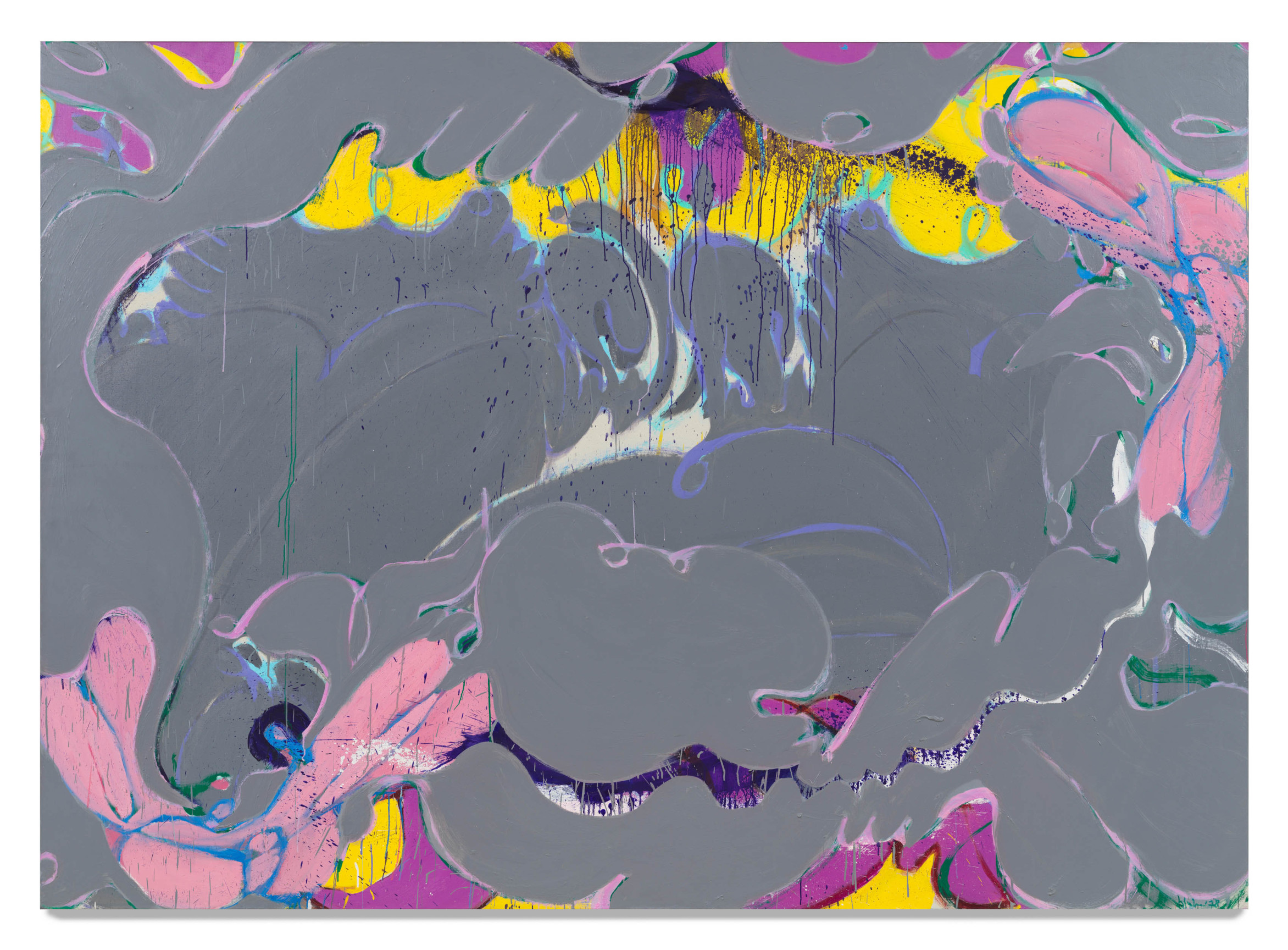 Sooty Lady, 1978, Oil on canvas, 76 x 106 inches, 193 x 269.2 cm, MMG #34184