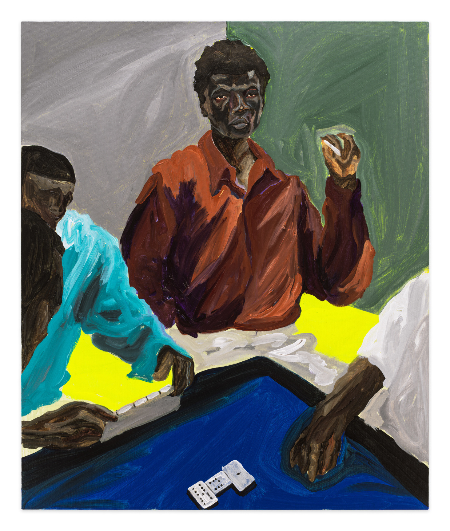 Marcus Brutus,&nbsp;Bones, 2022, Oil on canvas, 36 x 30 inches, 91.4 x 76.2 cm,&nbsp;MMG#36595